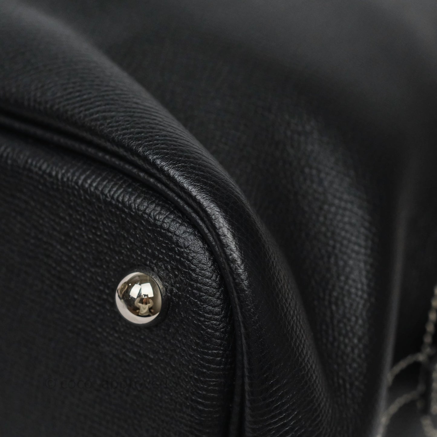 Hermès Bolide Relax 35 Black Noir 89 Epsom Palladium Hardware