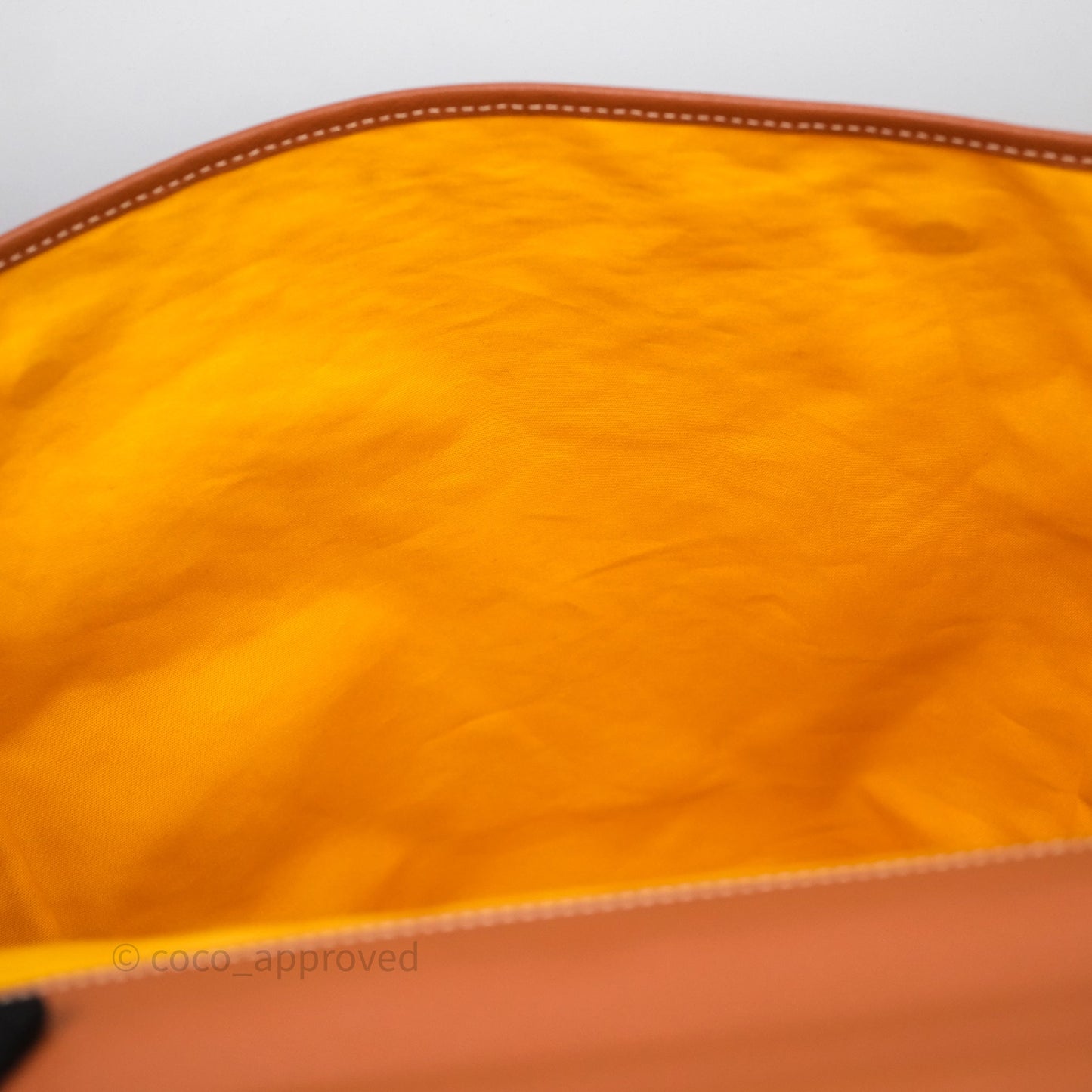 Goyard Saint Léger Backpack Black/ Tan