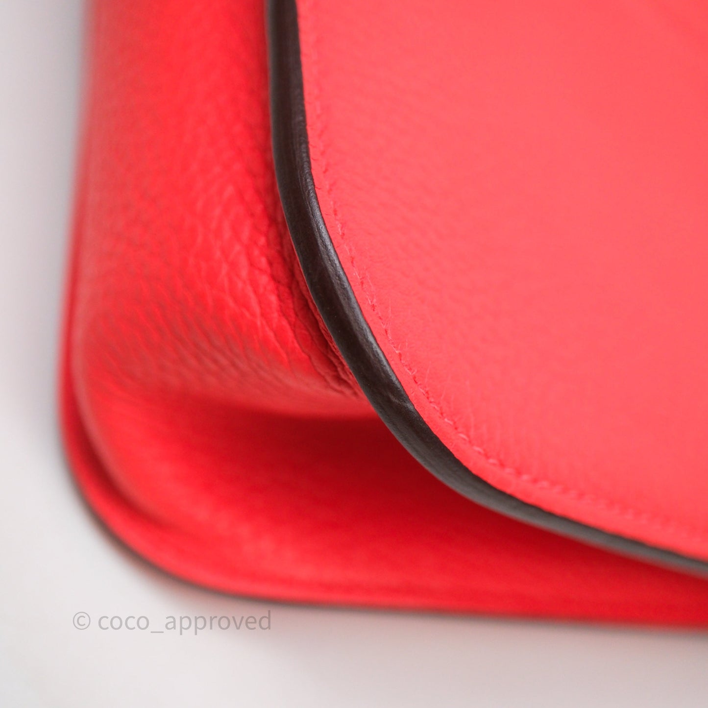 Hermès Halzan 25 Taurillon Cleme Rose Texas 0E Clemence Palladium Hardware