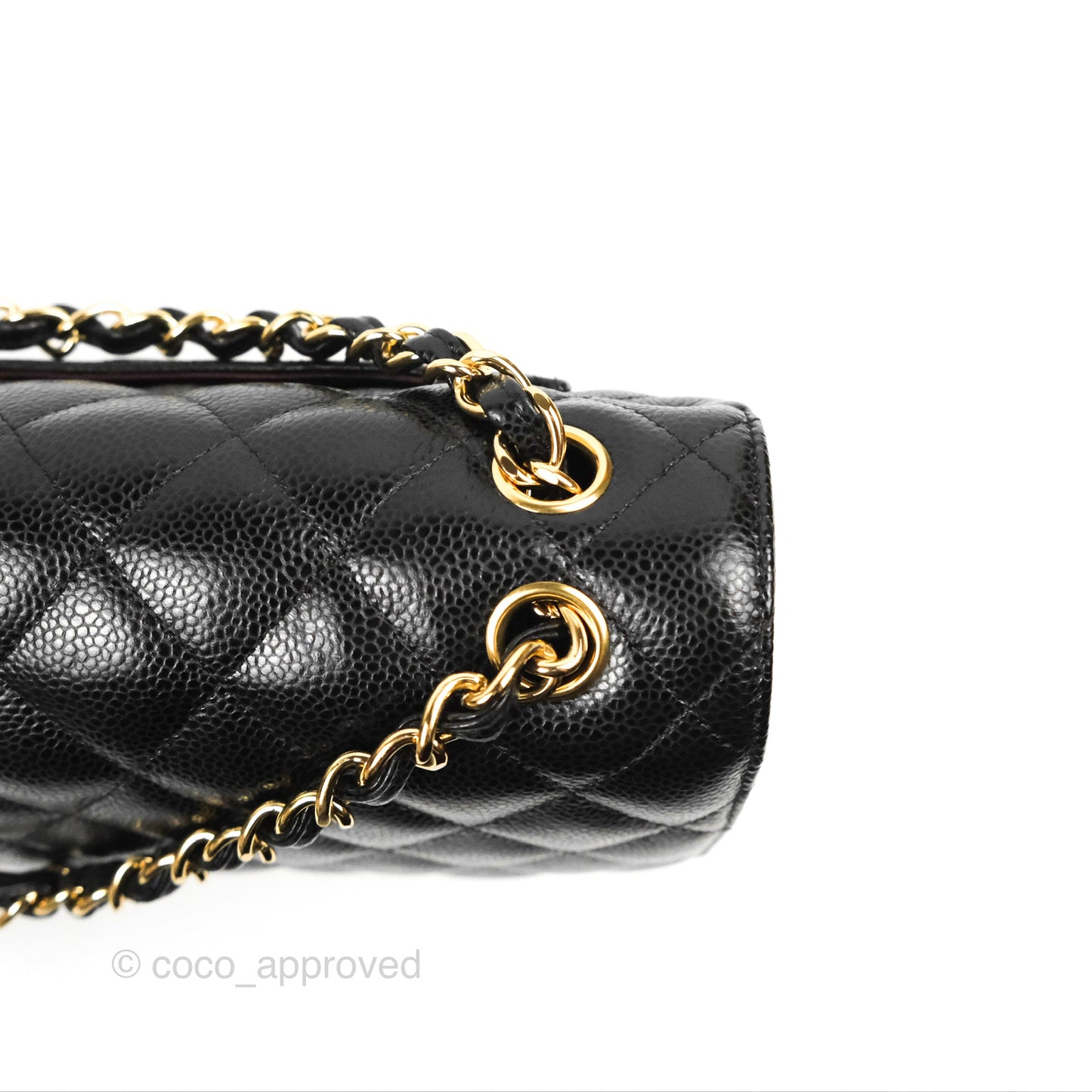 Chanel Jumbo Double Flap Black Caviar Gold Hardware⁣⁣