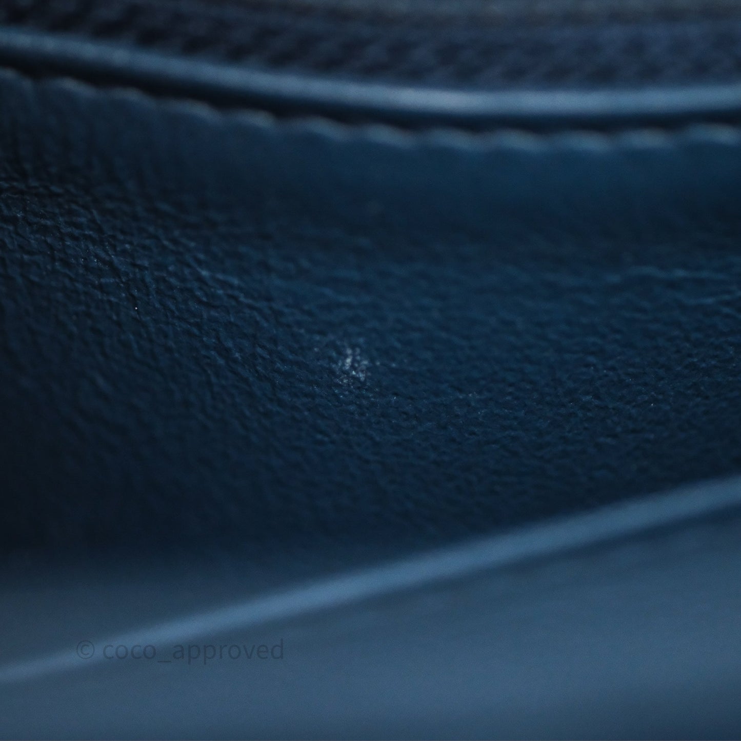 Chanel Quilted Mini Rectangular Navy Lambskin Silver Hardware