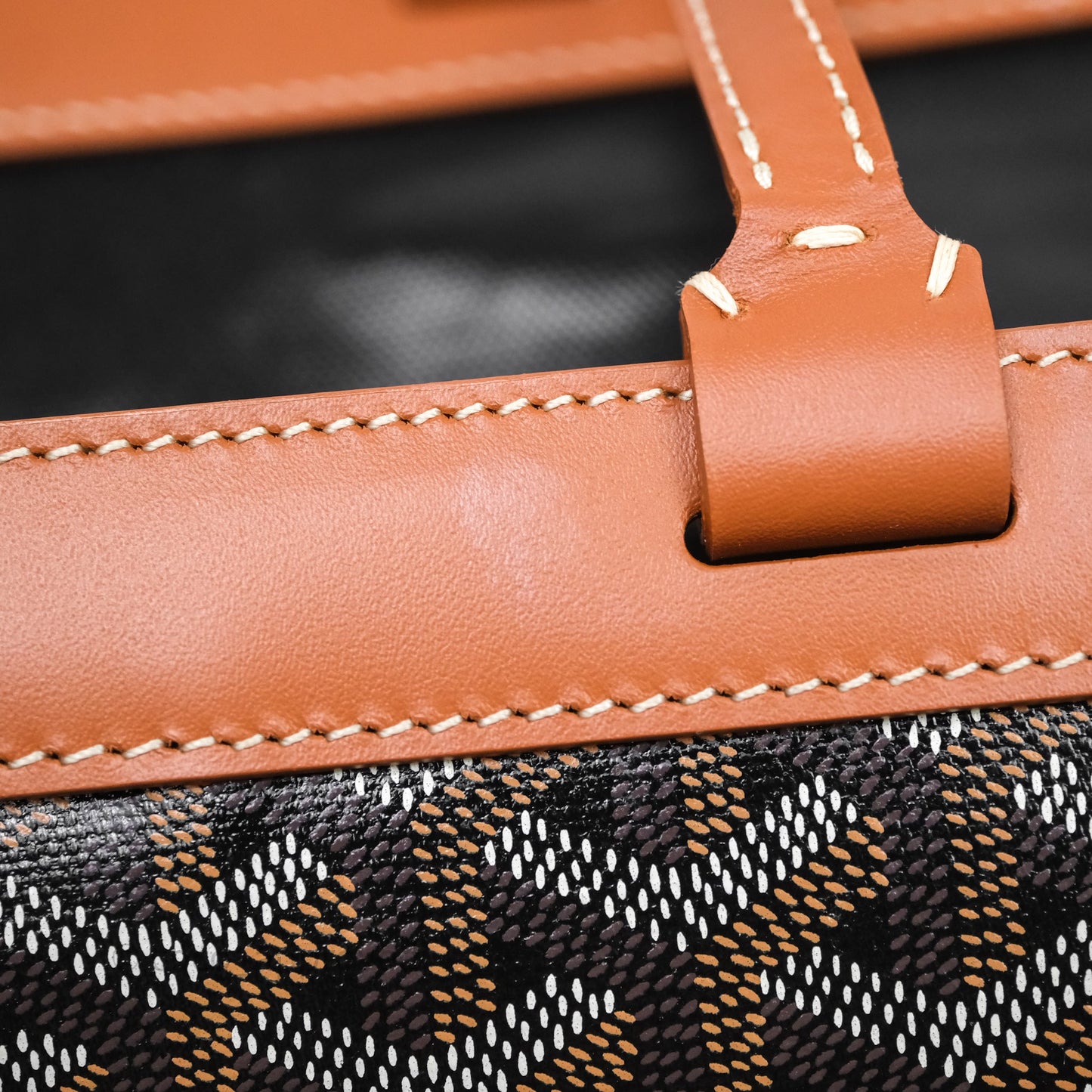 Goyard Goyardine Bellechasse PM Tan