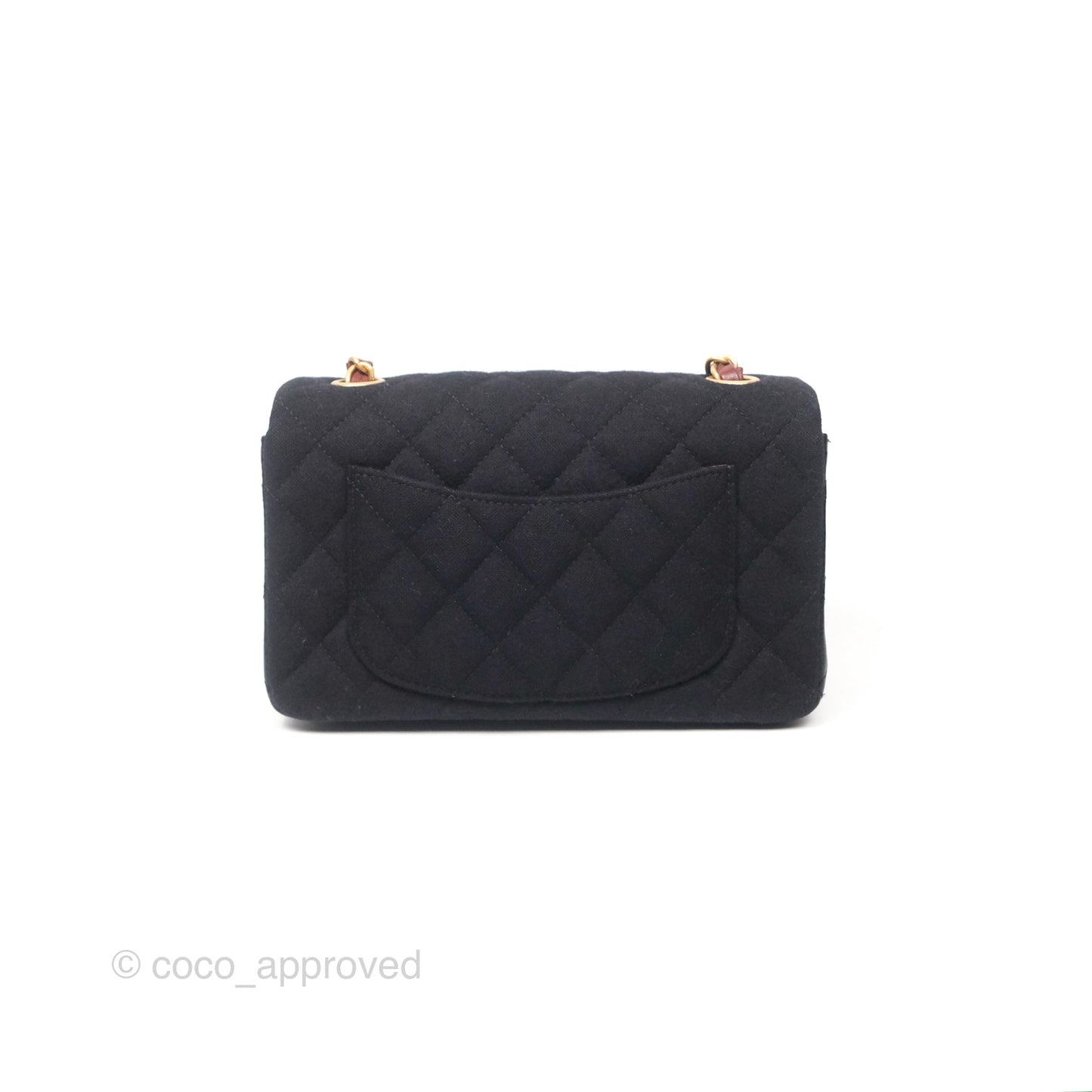 Chanel Paris-Hamburg Charms Mini Rectangular Flap Black 18C