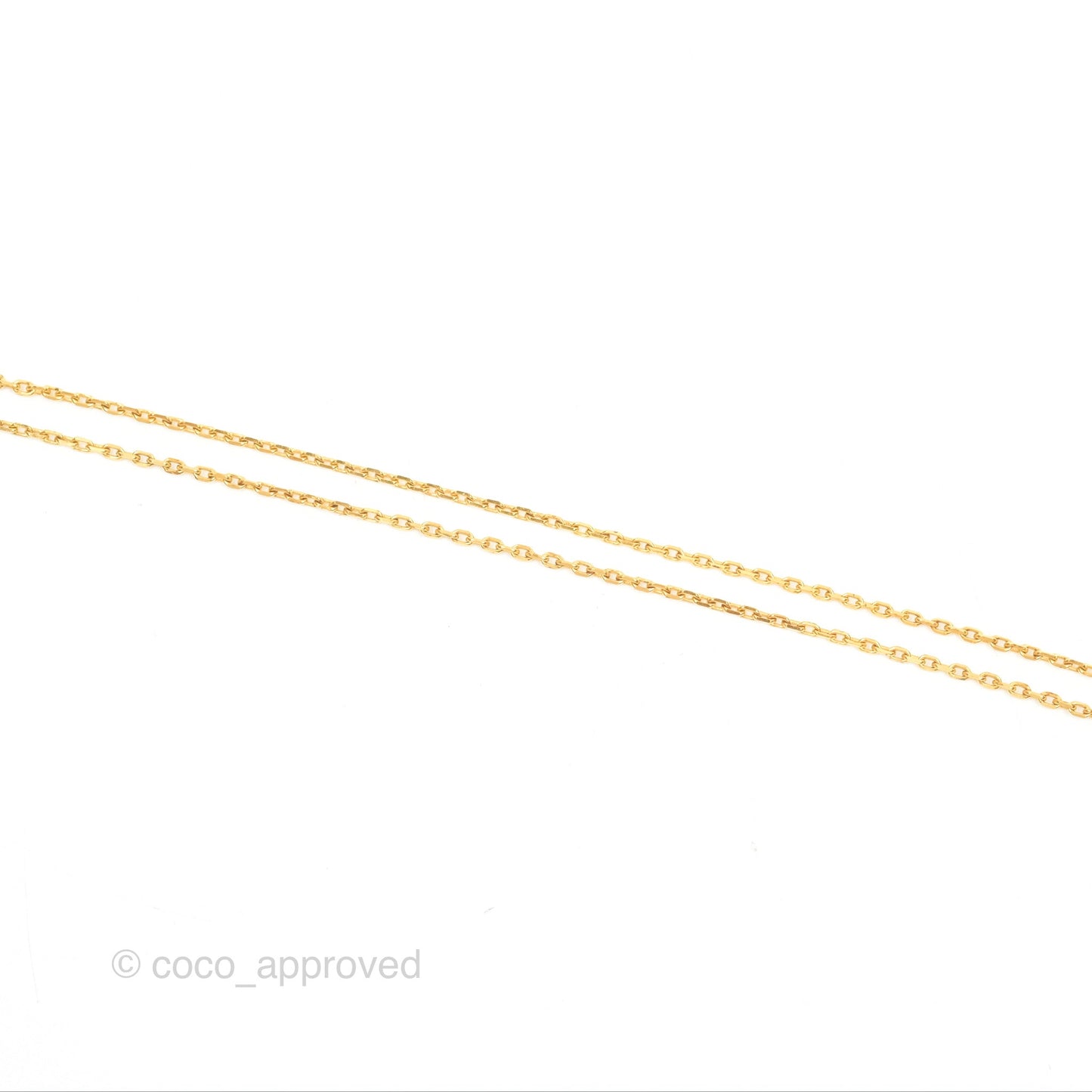 Hermès Mini Pop H Pendant Necklace Blue Jean Gold Hardware