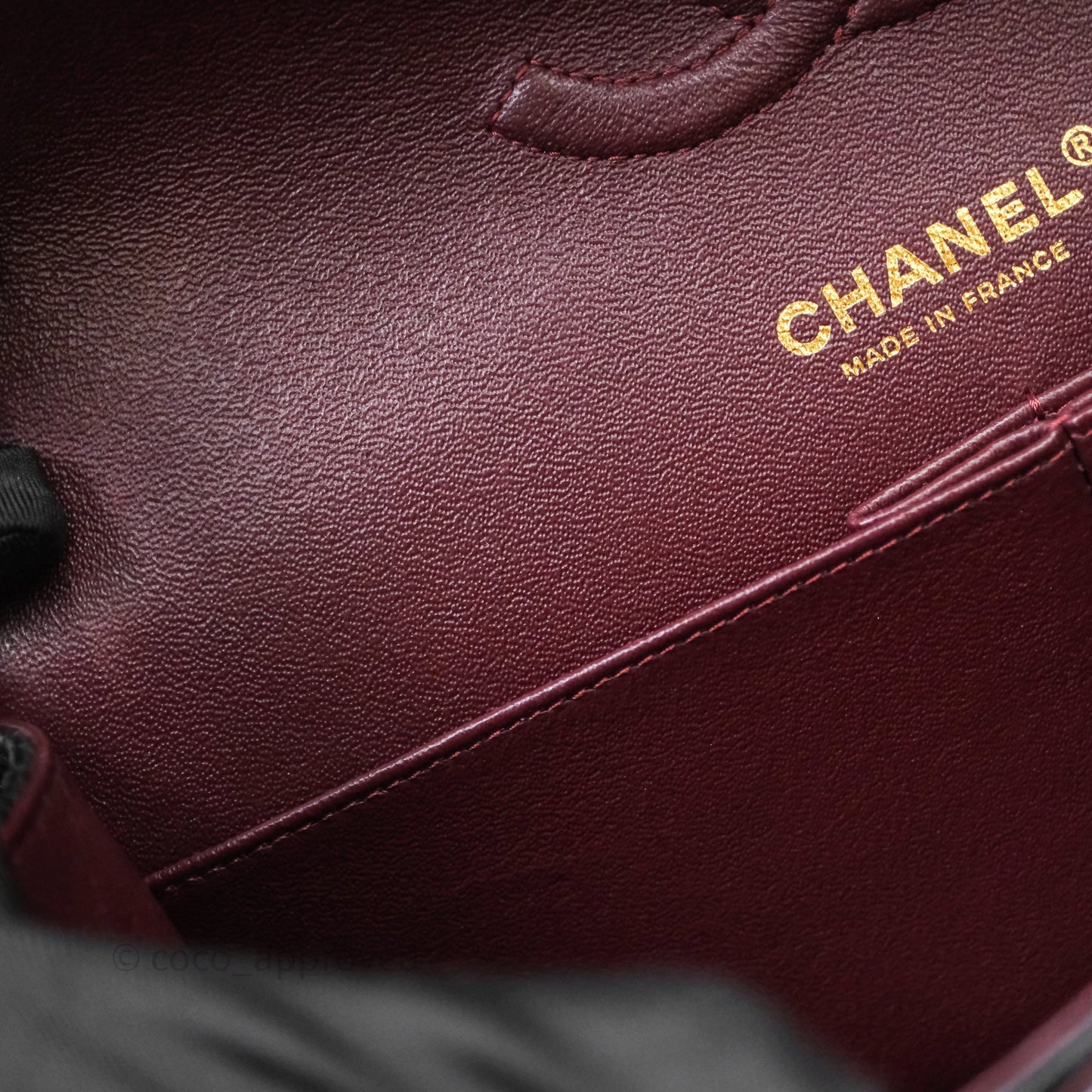 Chanel Classic Medium Flap Quilted Black Caviar Gold Hardware