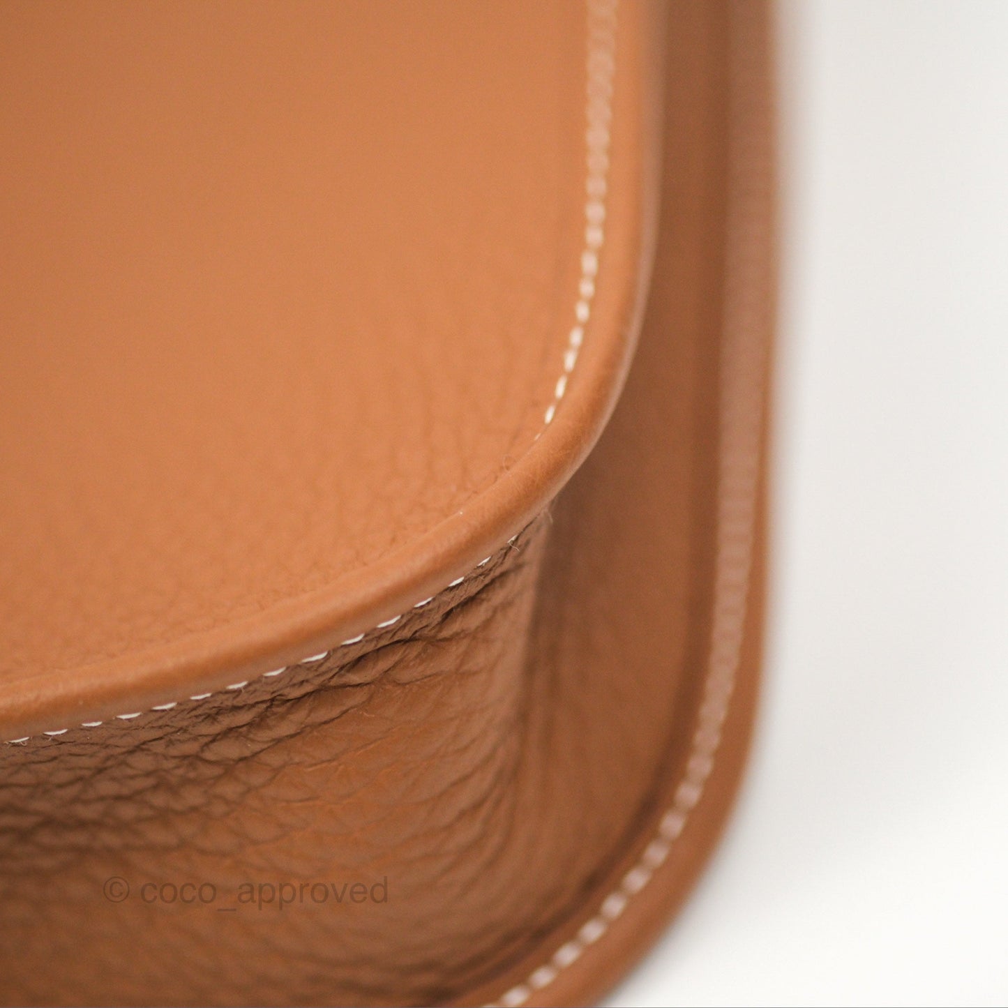 Hermès Mini Evelyne 16 Gold Clemence Gold Hardware