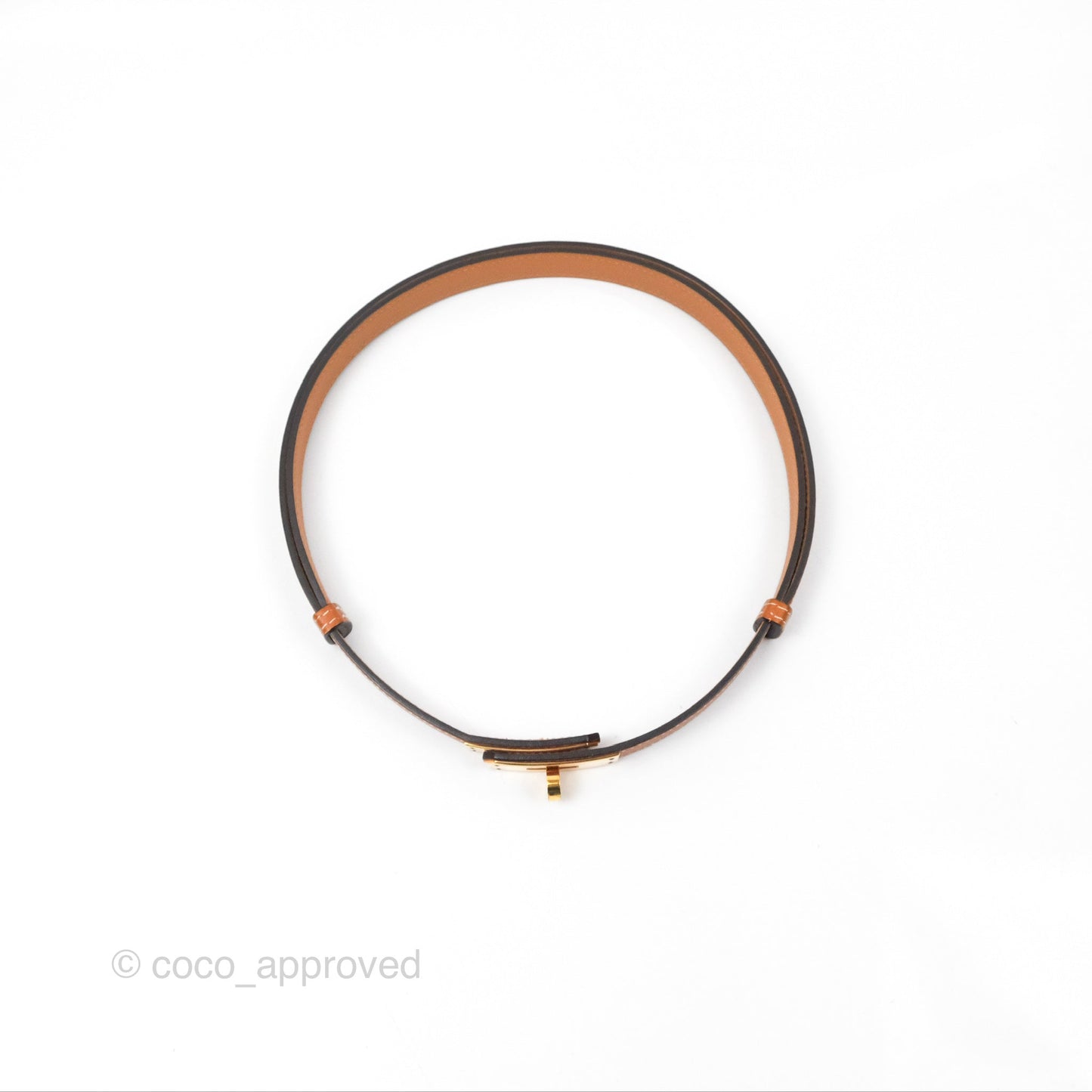 Hermès Kelly Buckle Belt Gold Epsom Gold Hardware