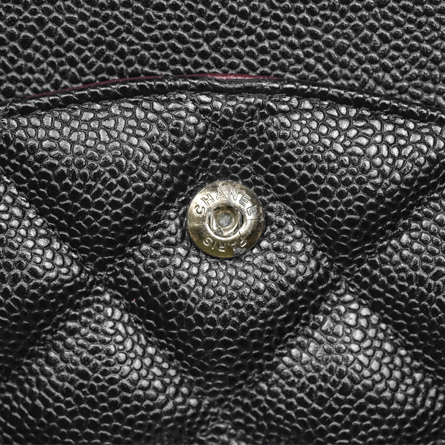 Chanel Jumbo Double Flap Black Caviar Silver Hardware⁣⁣