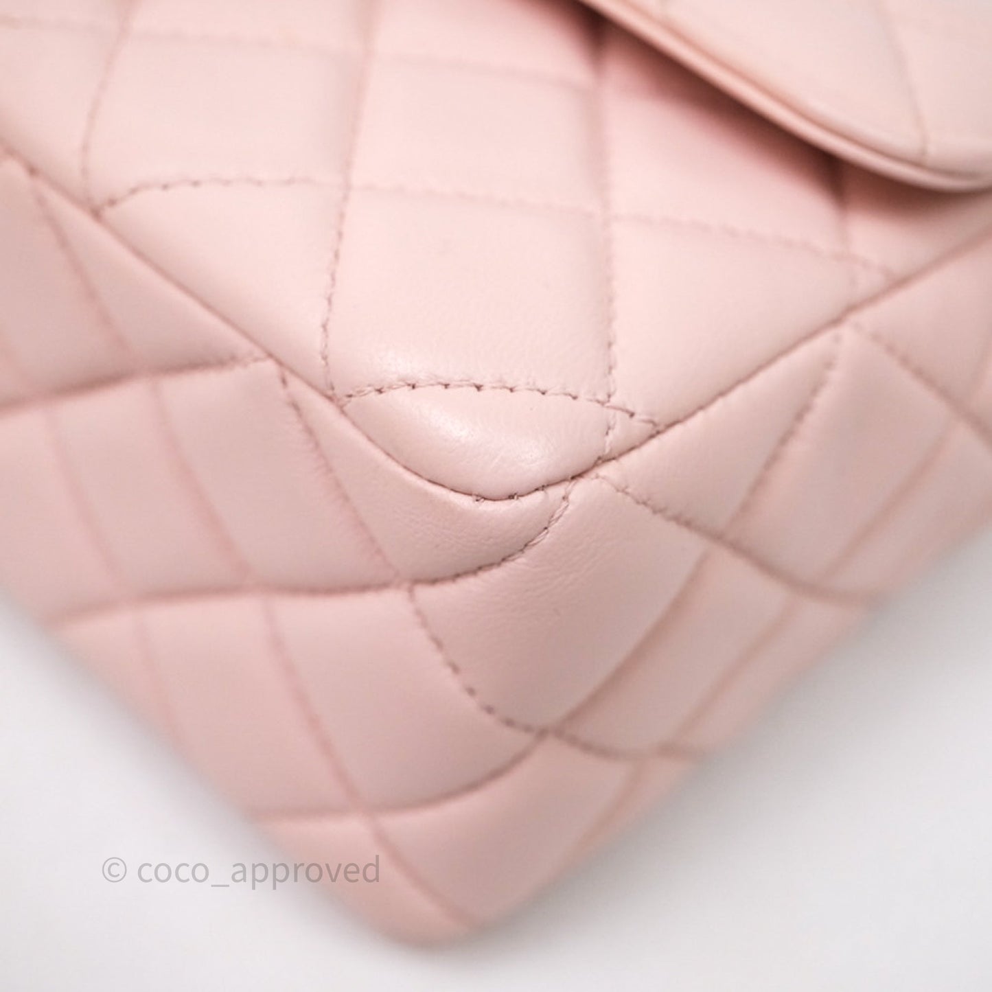 Chanel Top Handle Mini Rectangular Flap Bag Pink Lambskin Aged Gold Hardware