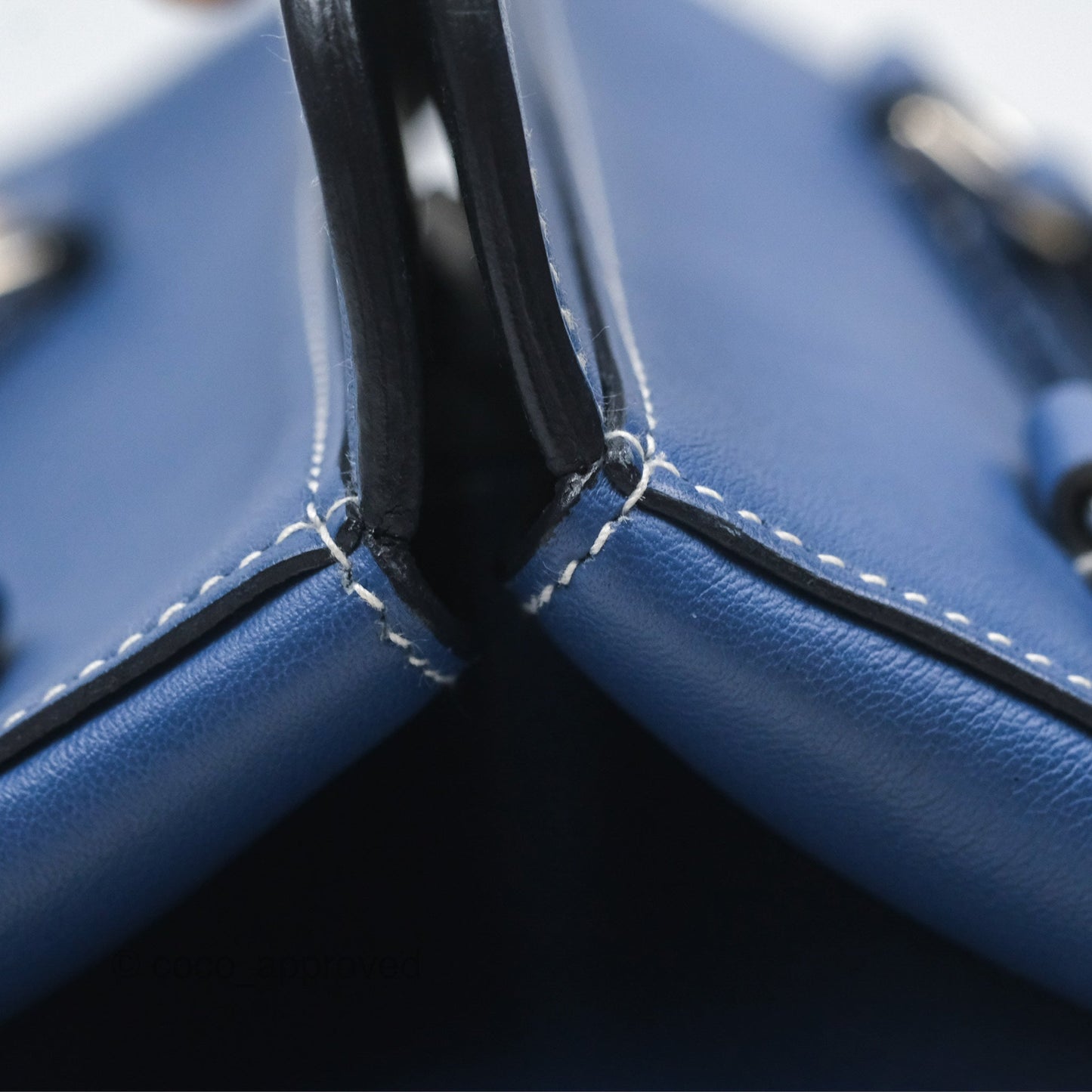 Hermès ToolBox 20 Bleu Agate R2 Swift Palladium Hardware
