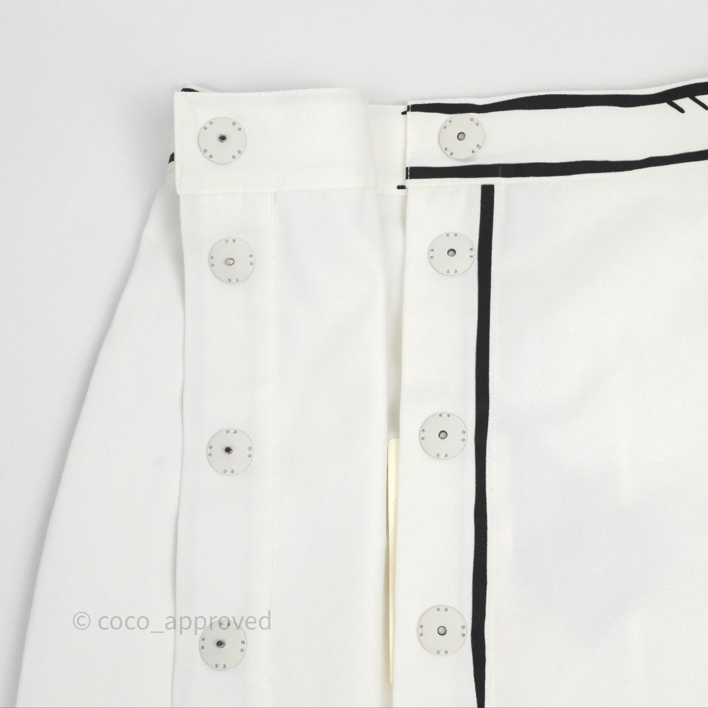 Fendi Roma Joshu White Skirt