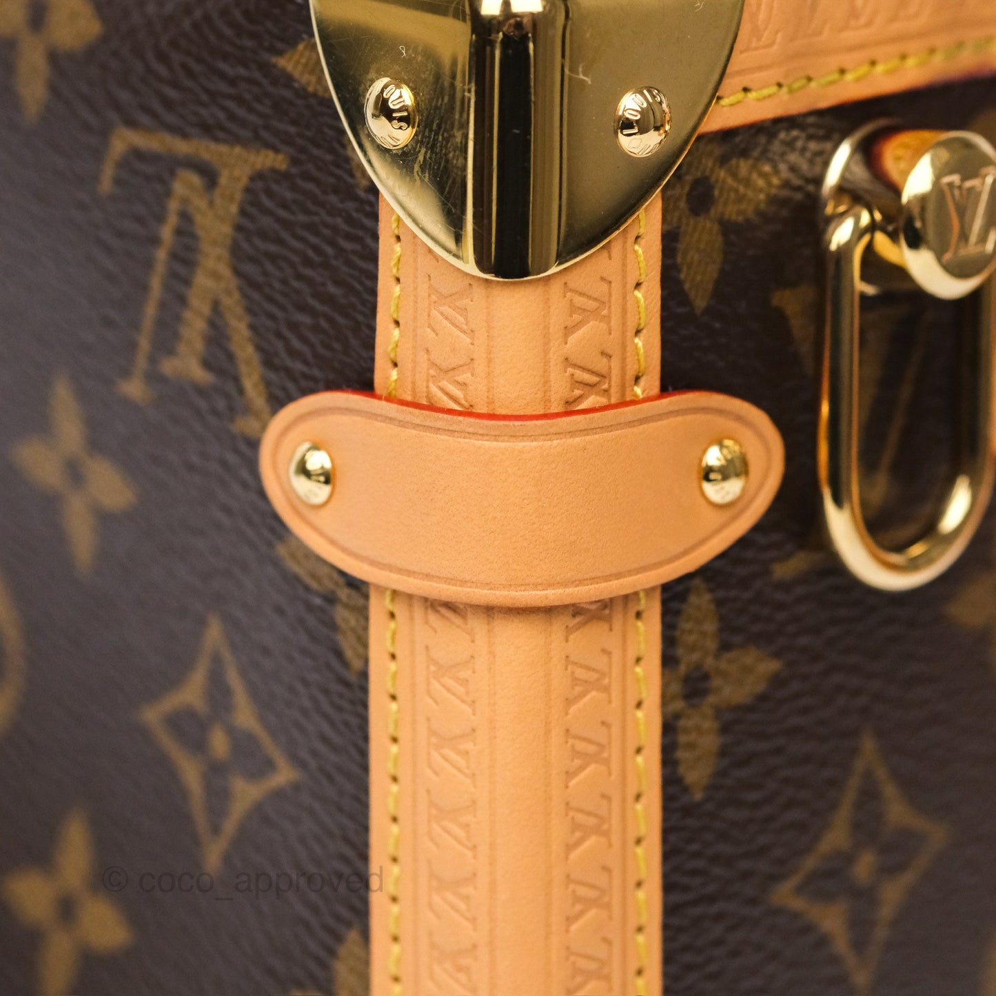 Louis Vuitton Side Trunk MM Monogram Canvas