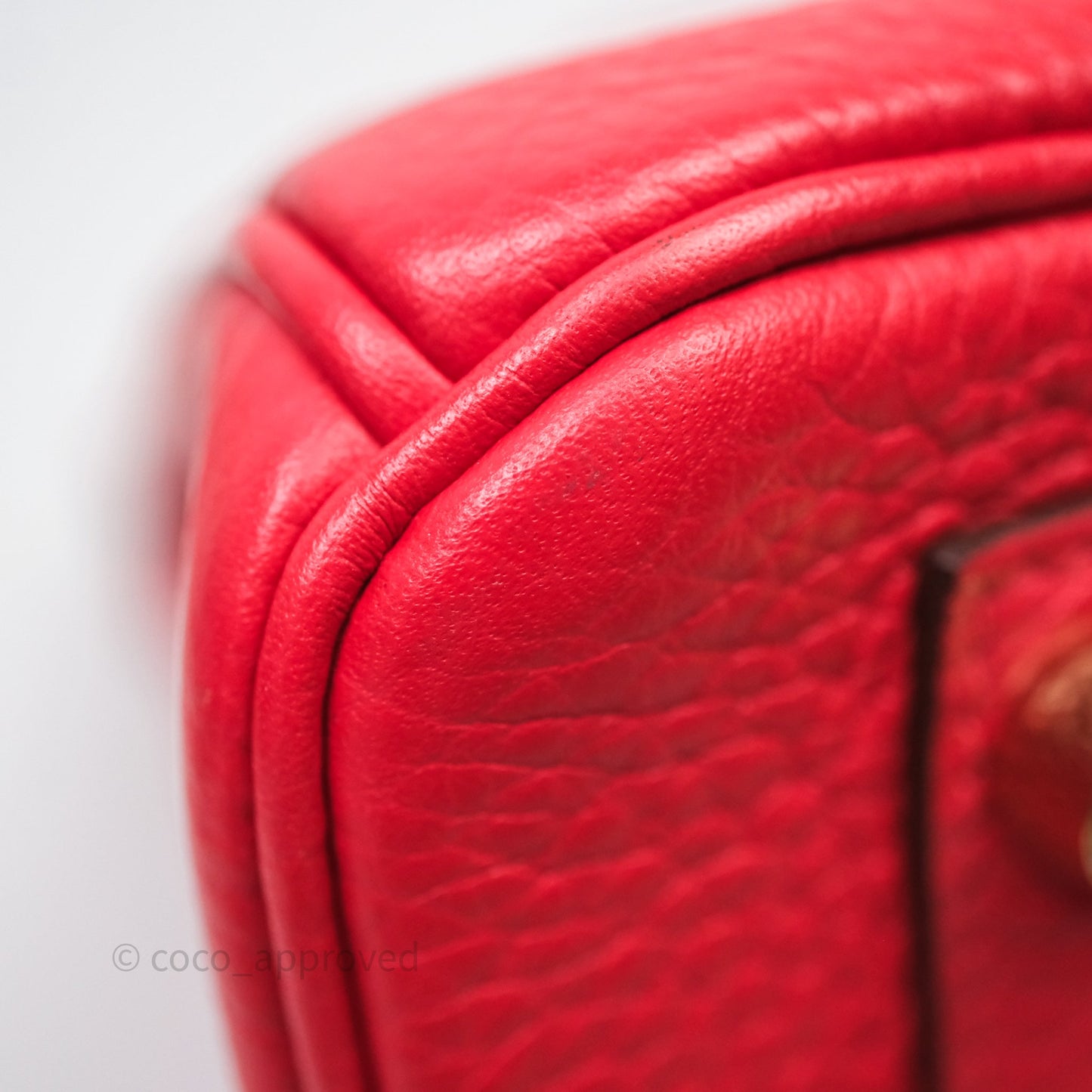 Hermes Birkin 30 Rouge Togo Gold Hardware