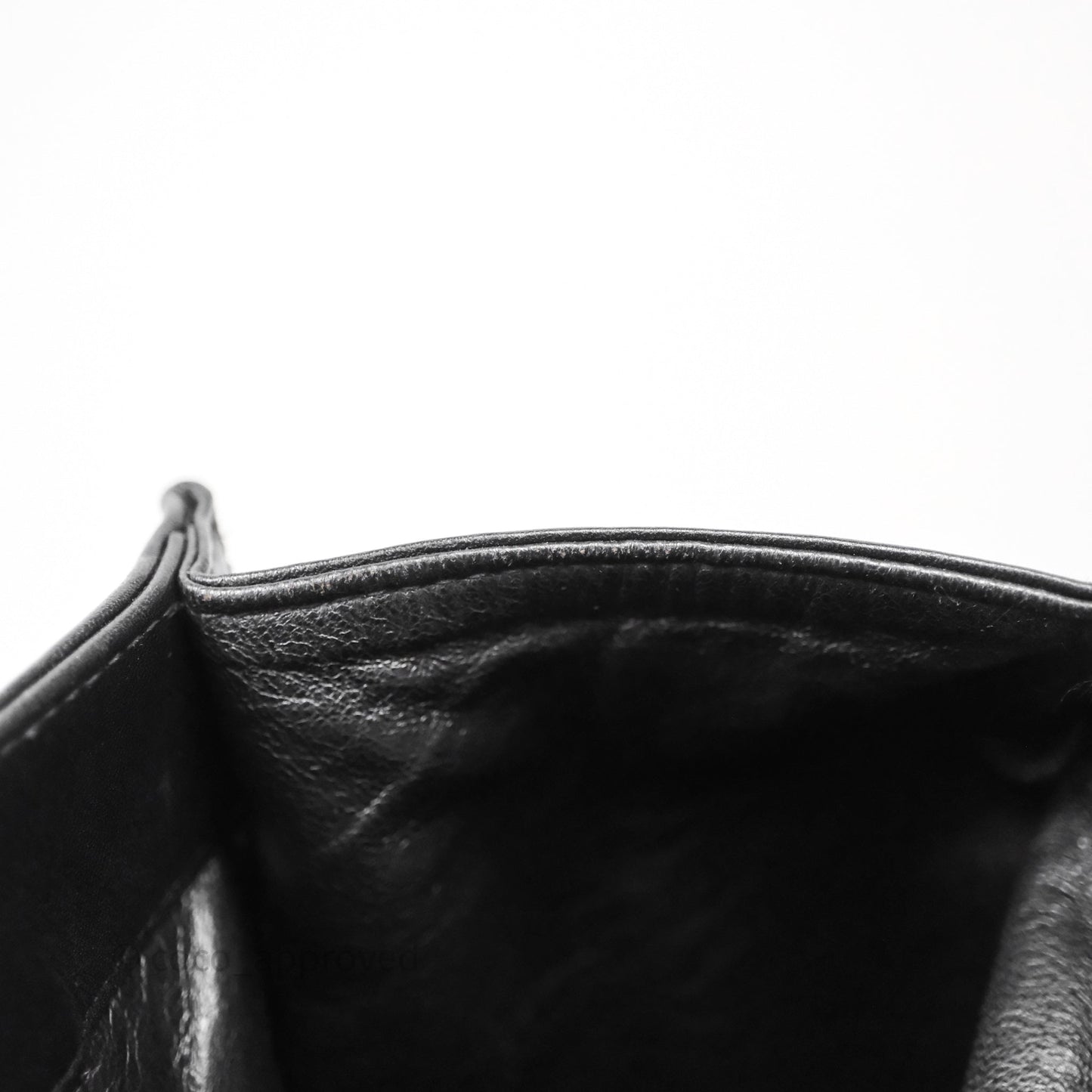 Chanel Vintage Shoulder Bag Black Calfskin Gold Hardware