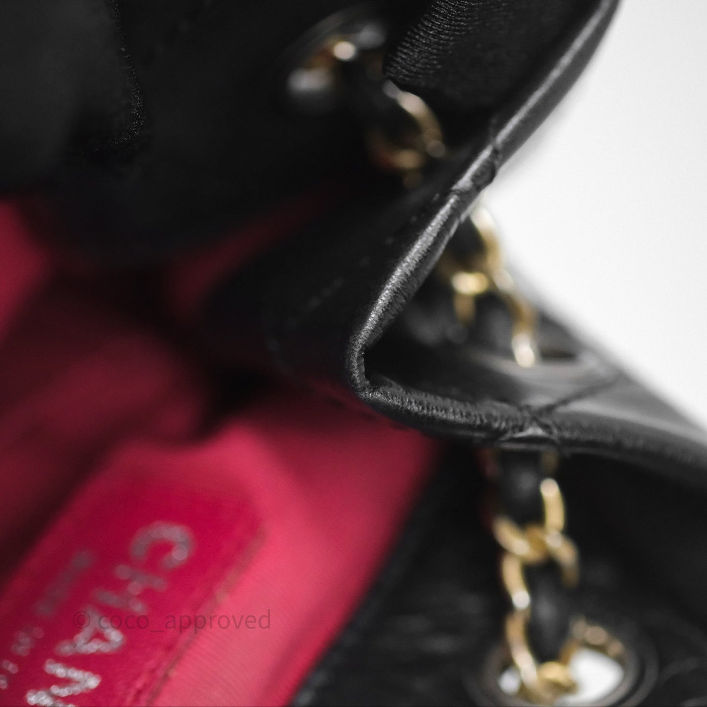Chanel Small Gabrielle Backpack Black Aged Calfskin