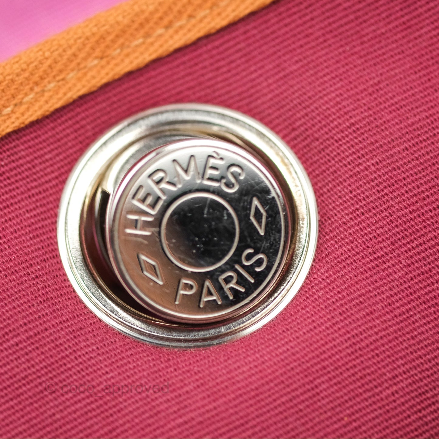 Hermès Herbag Zip 31 Retourne Rose Bubblegum Rubis Nature Canvas Palladium Hardware