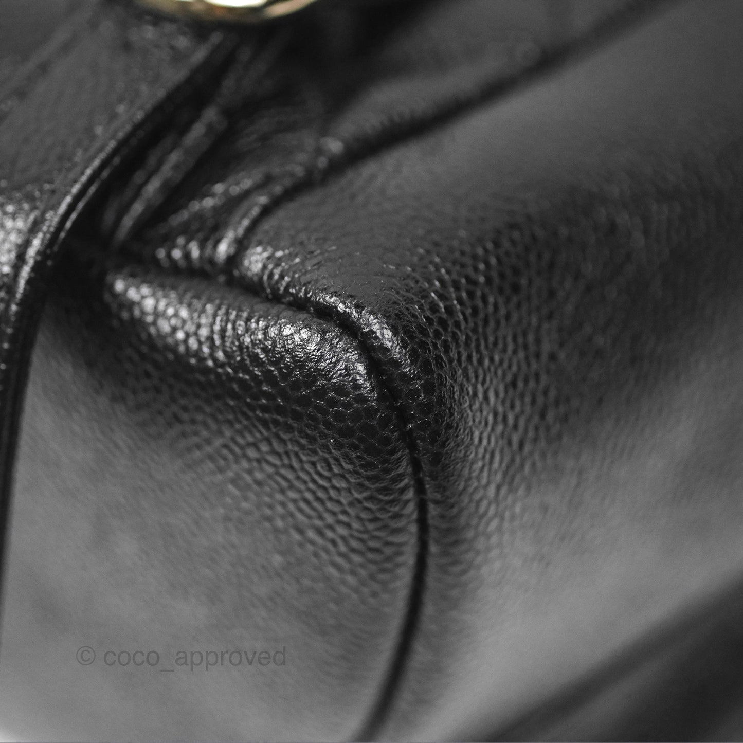 Chanel Duma Backpack Small Black Caviar Gold Hardware