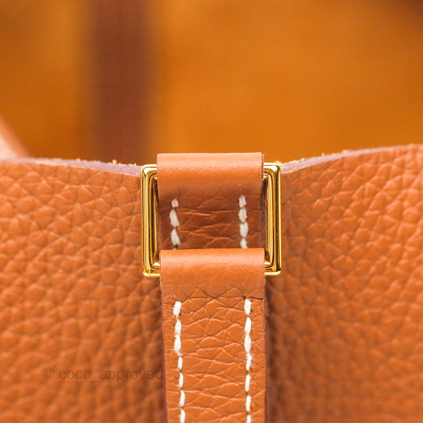Hermès Picotin 22 Gold Clemence Gold Hardware