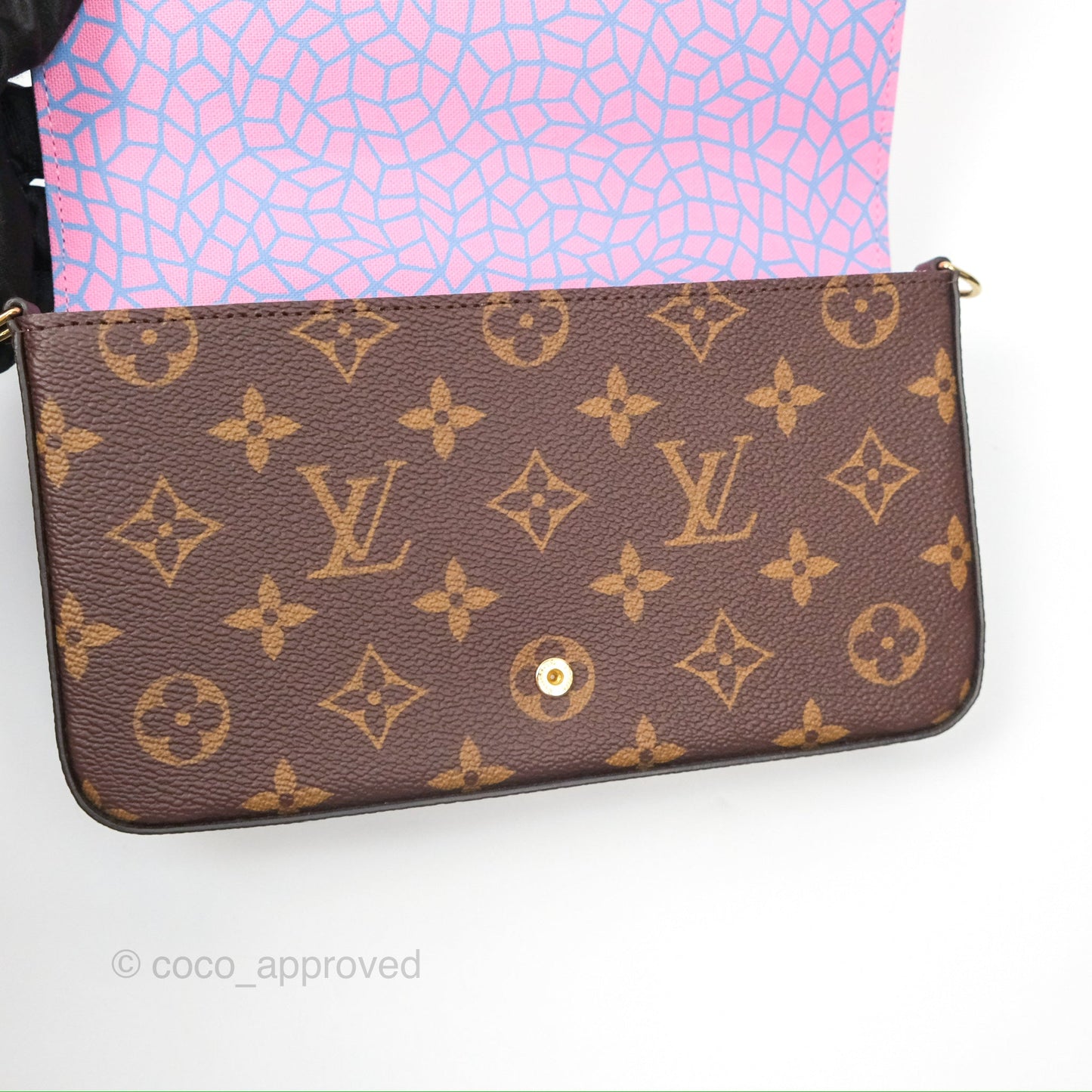 Louis Vuitton x Yayoi Kusama Félicie Pochette Monogram Canvas