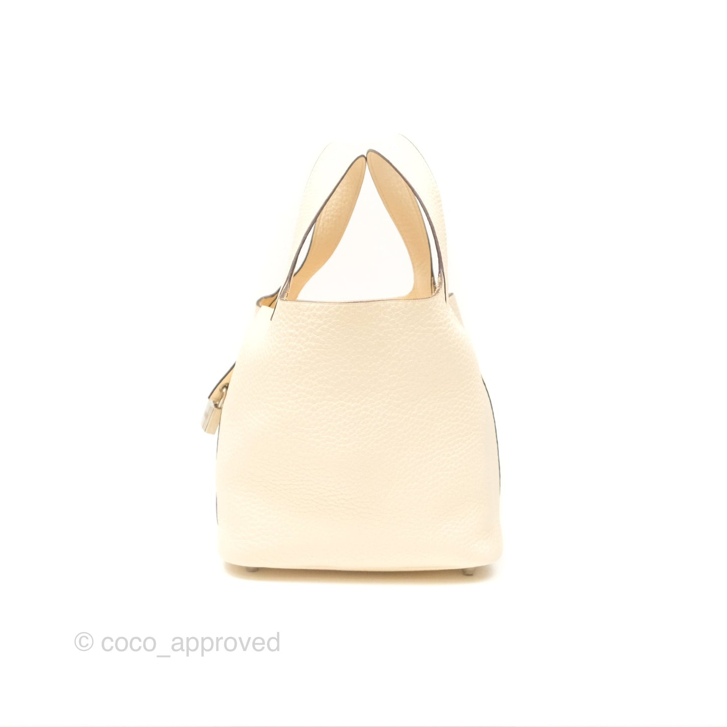 Hermès Picotin Lock 18 Nata I2 Taurillon Clemence Palladium Hardware