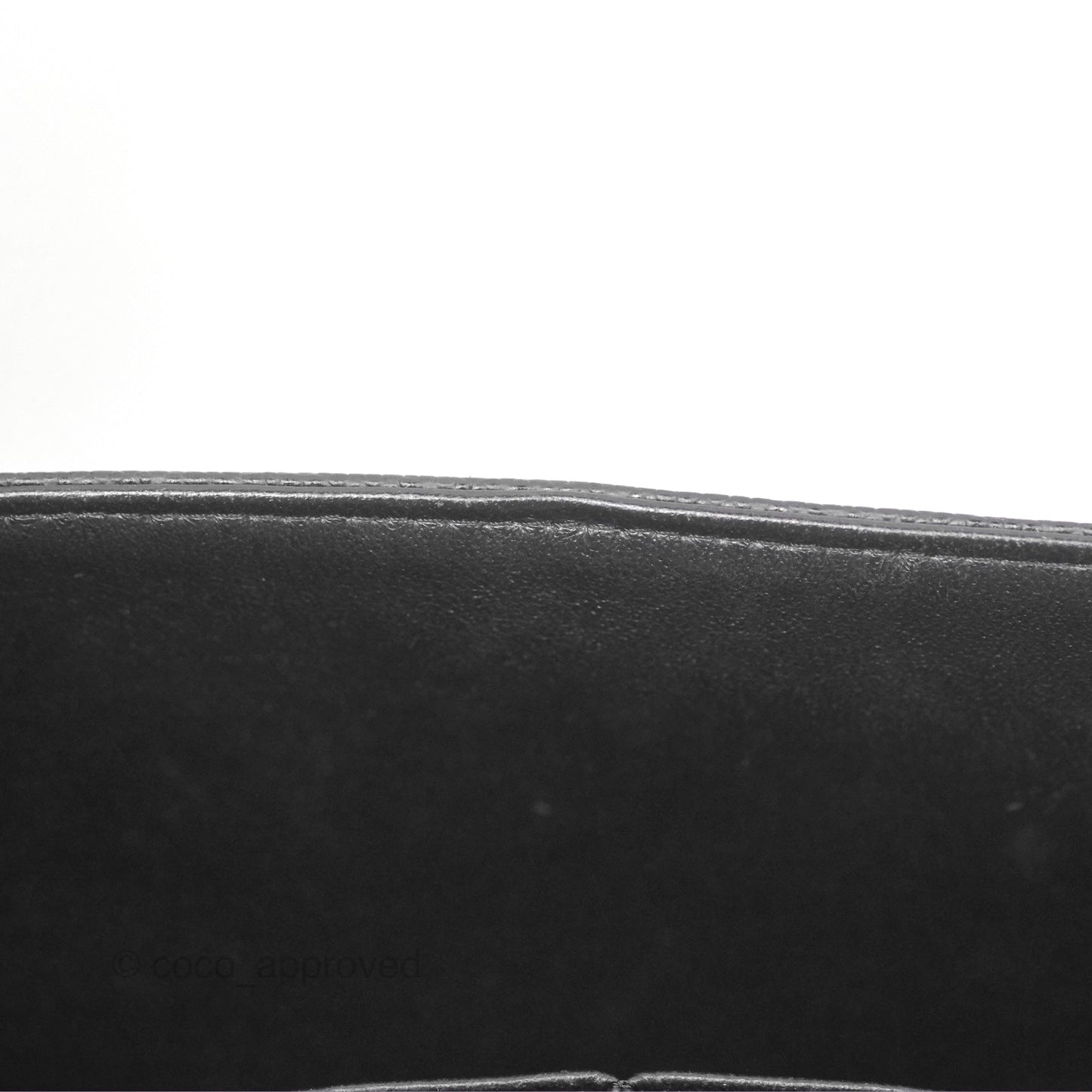 Chanel Classic M/L Medium Flap Quilted Black Caviar Silver Hardware