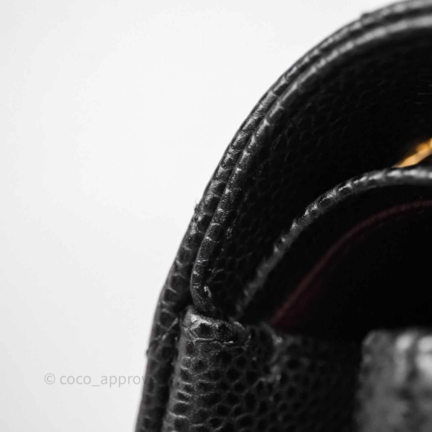 Chanel Jumbo Double Flap Black Caviar Gold Hardware⁣⁣