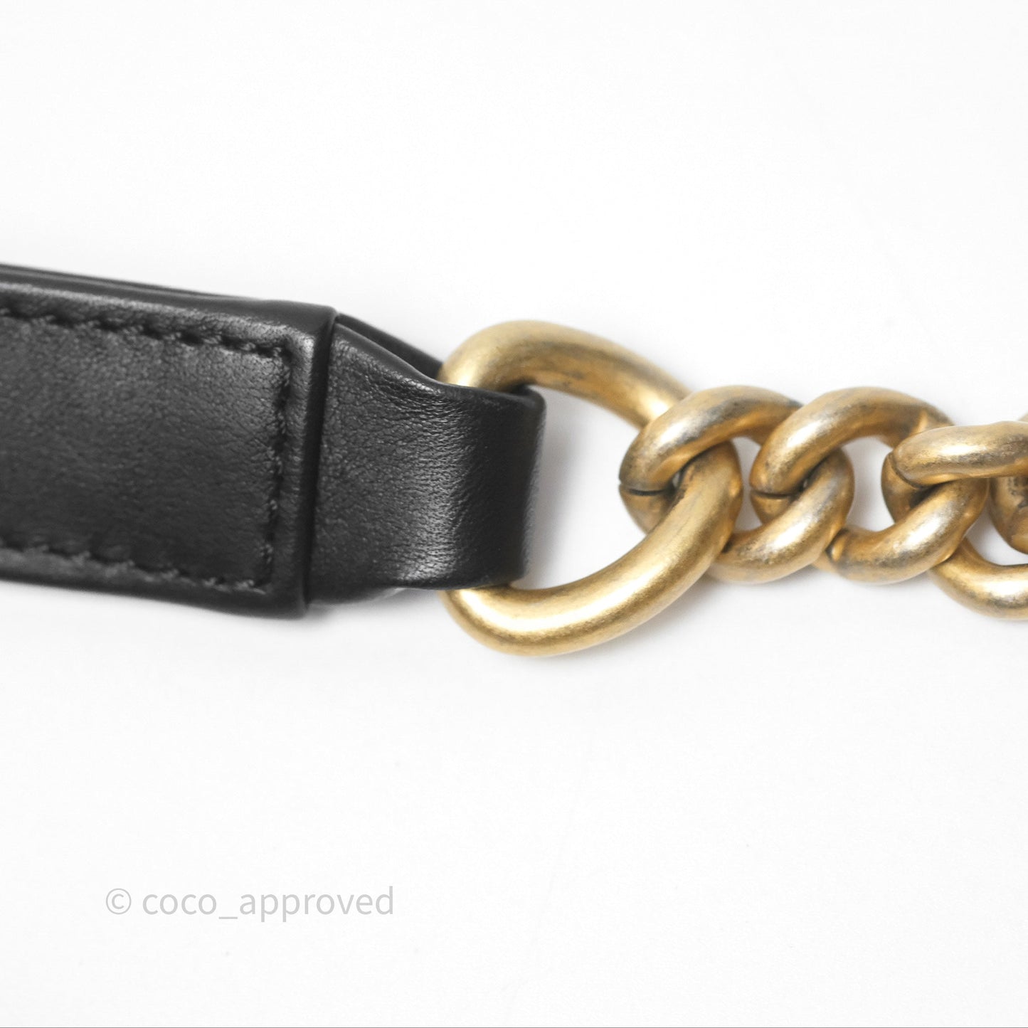 Chanel Quilted Boy Bucket Bag Black Lambskin Aged Gold Hardware
