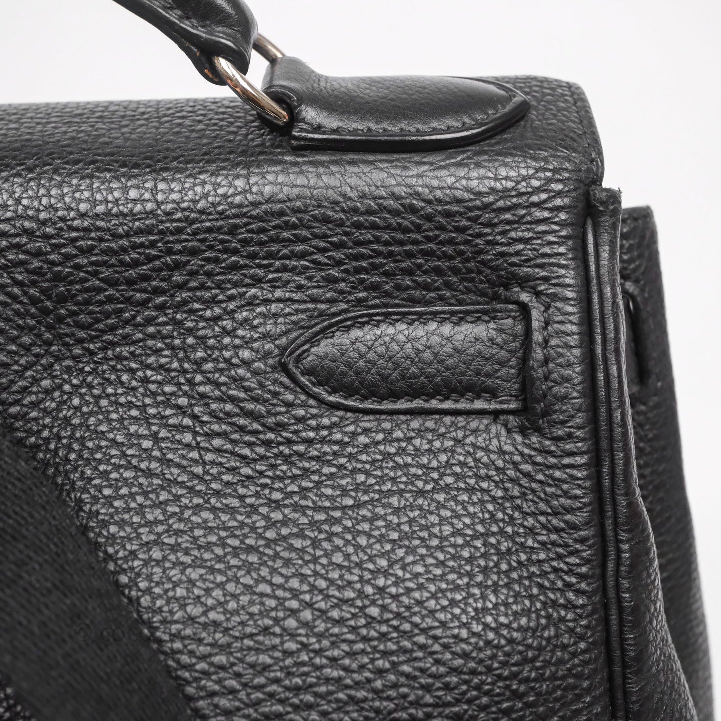 Hermès Kelly Ado Backpack GM Black Noir 89 Togo Palladium Hardware