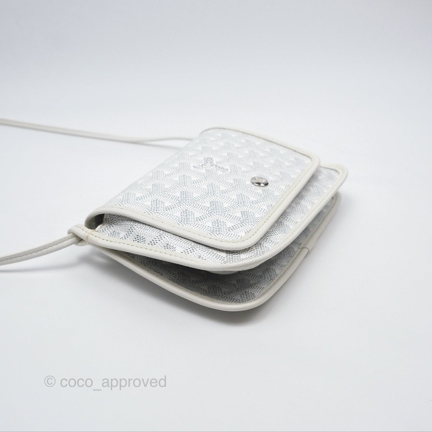 Goyard Plumet Pocket Wallet White