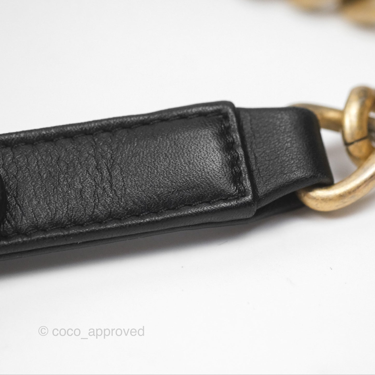 Chanel Small Boy Black Lambskin Aged Gold Hardware