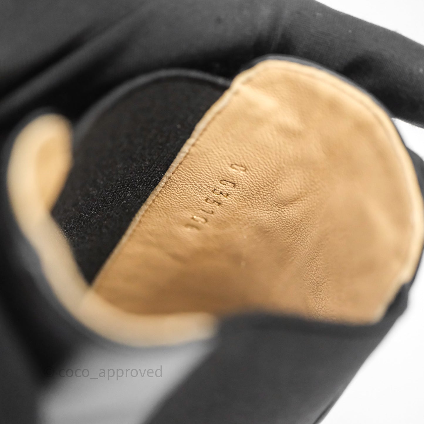 Chanel Leather Boots Black Size 36.5