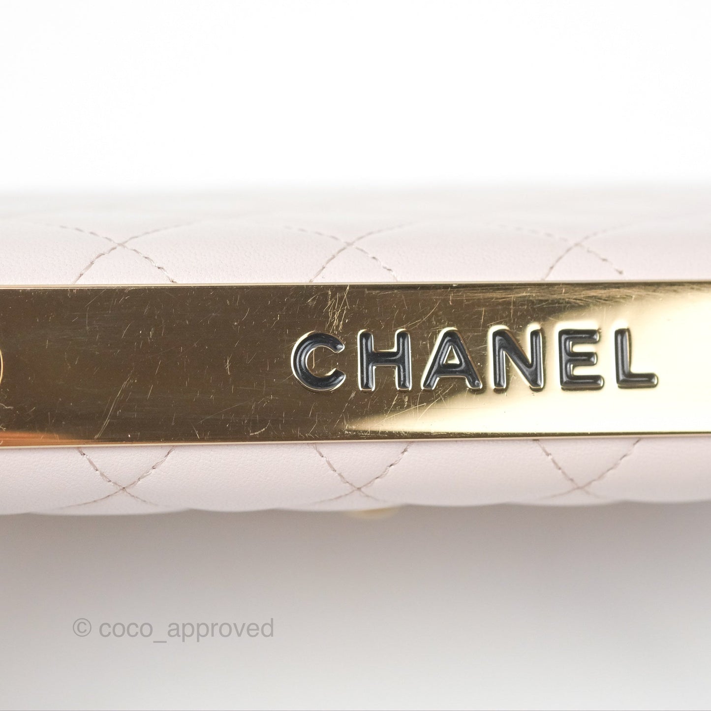 Chanel Trendy CC WOC Quilted Pink Lambskin Gold Hardware