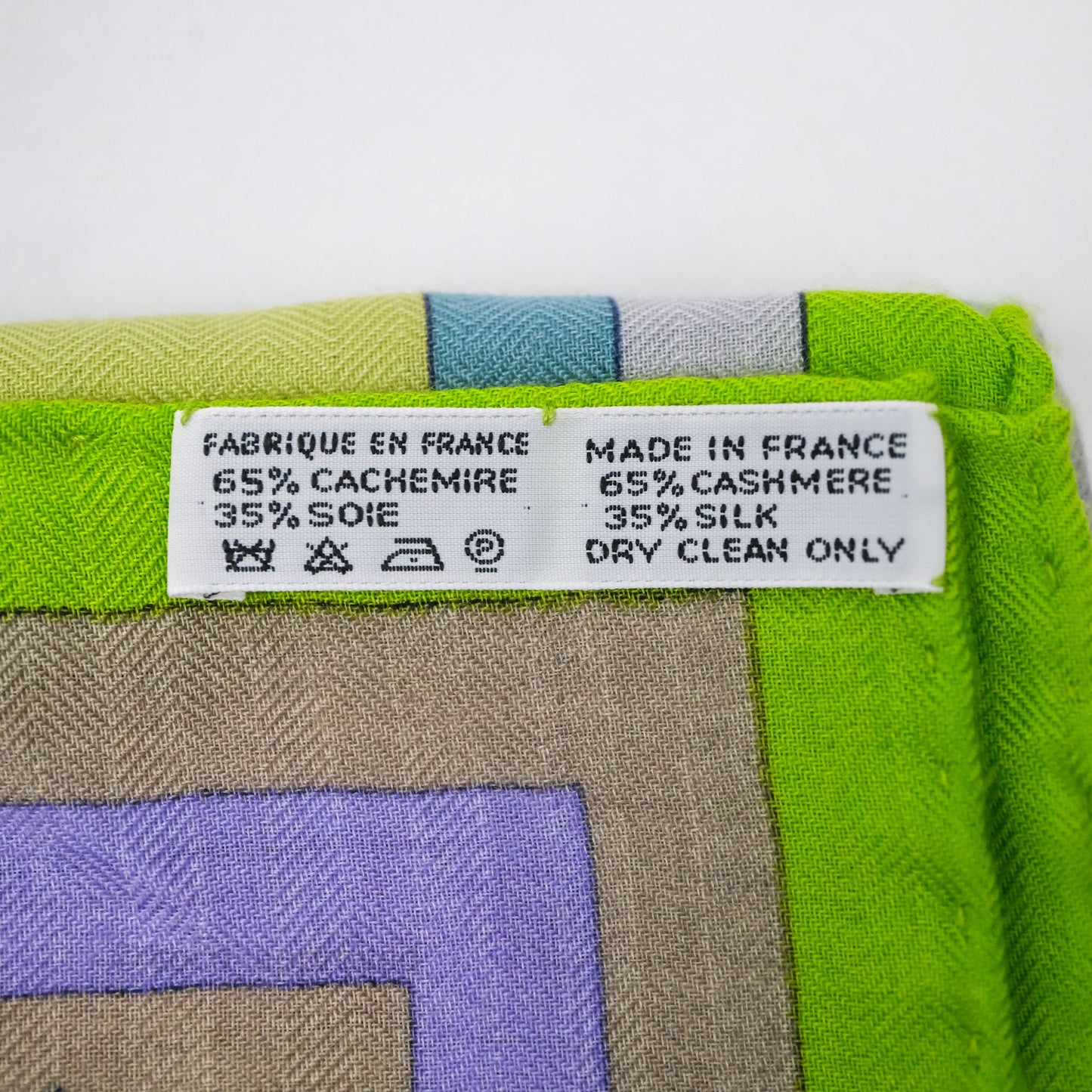 Hermes Della Cavalleria Cashmere Silk Scarf 140x270cm