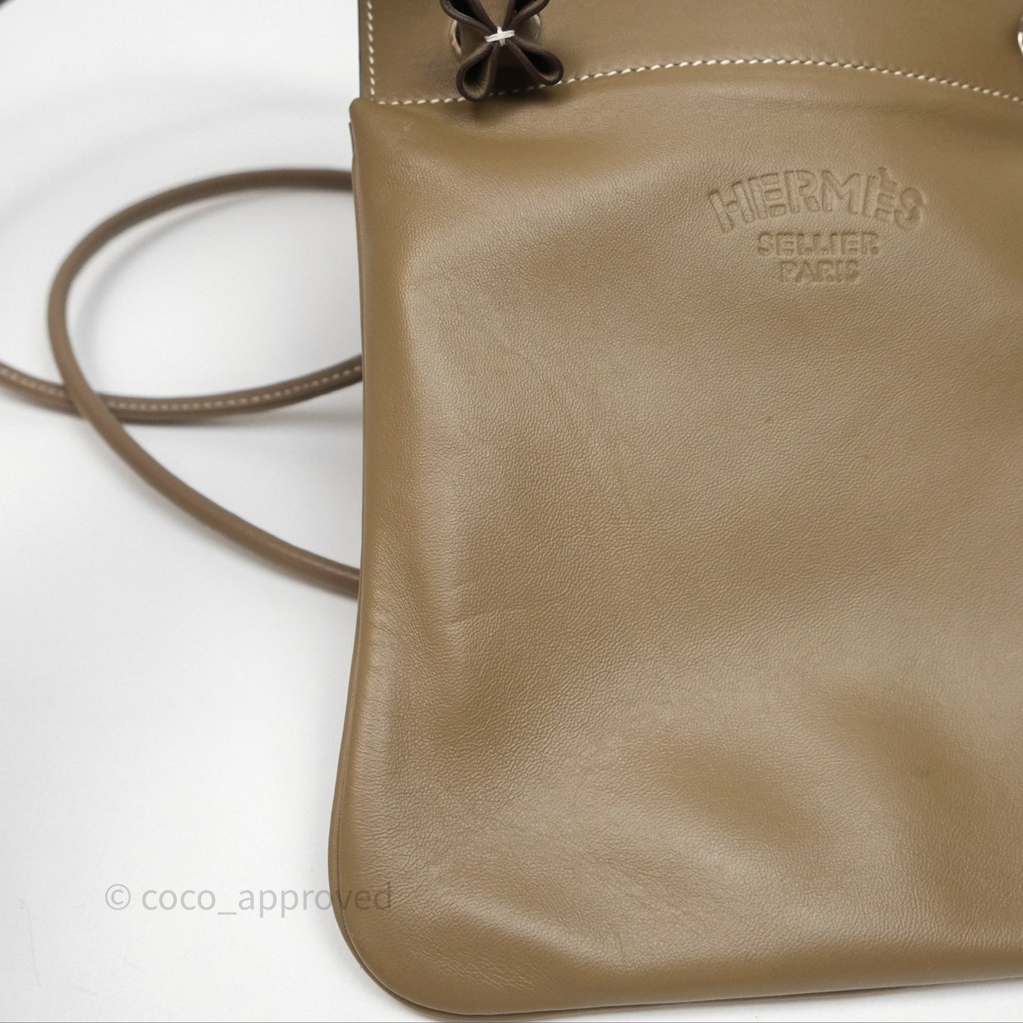 Hermès Mini Aline Bag Etoupe 18 Swift