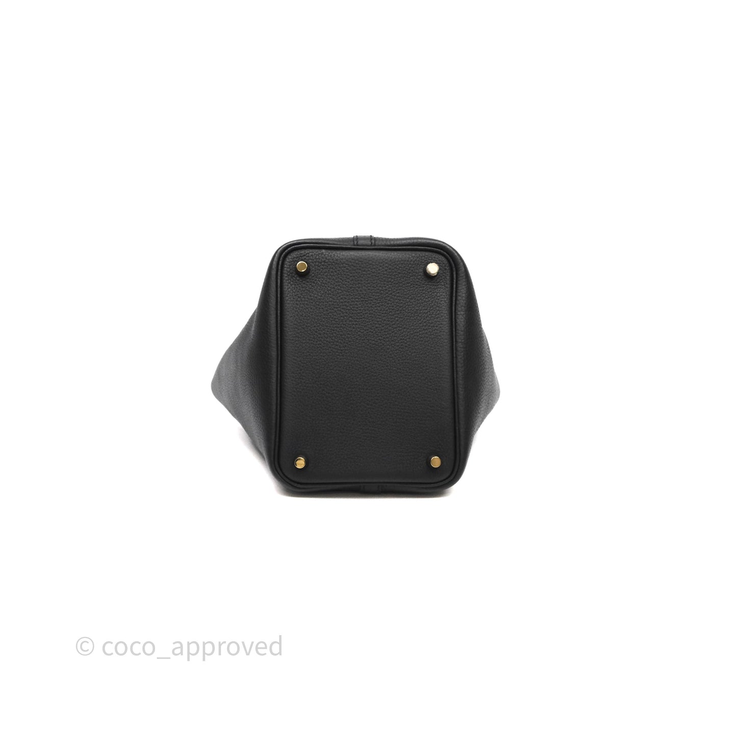 Hermès Picotin Lock 18 Noir Black 89 Clemence Gold Hardware