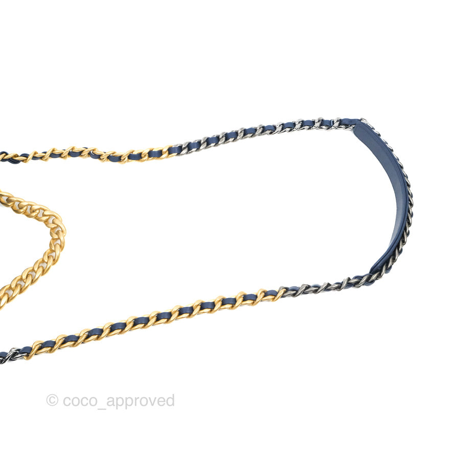Chanel 19 Small Denim Mixed Hardware