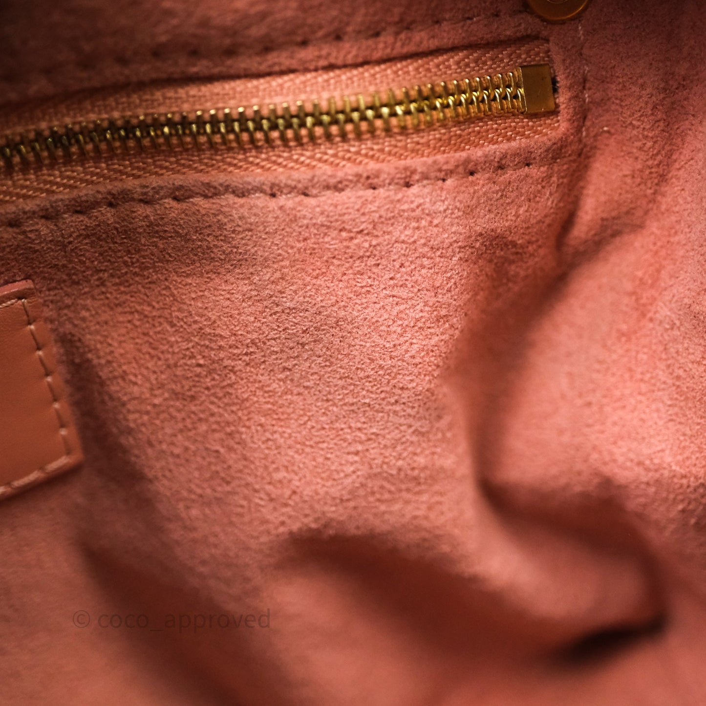 Louis Vuitton Petite Malle Souple Pink Monogram Canvas