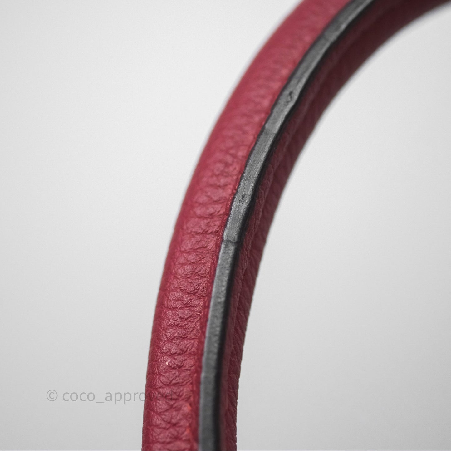 Hermès Kelly 32 Retourne Rouge Grenat K1 Togo Gold Hardware