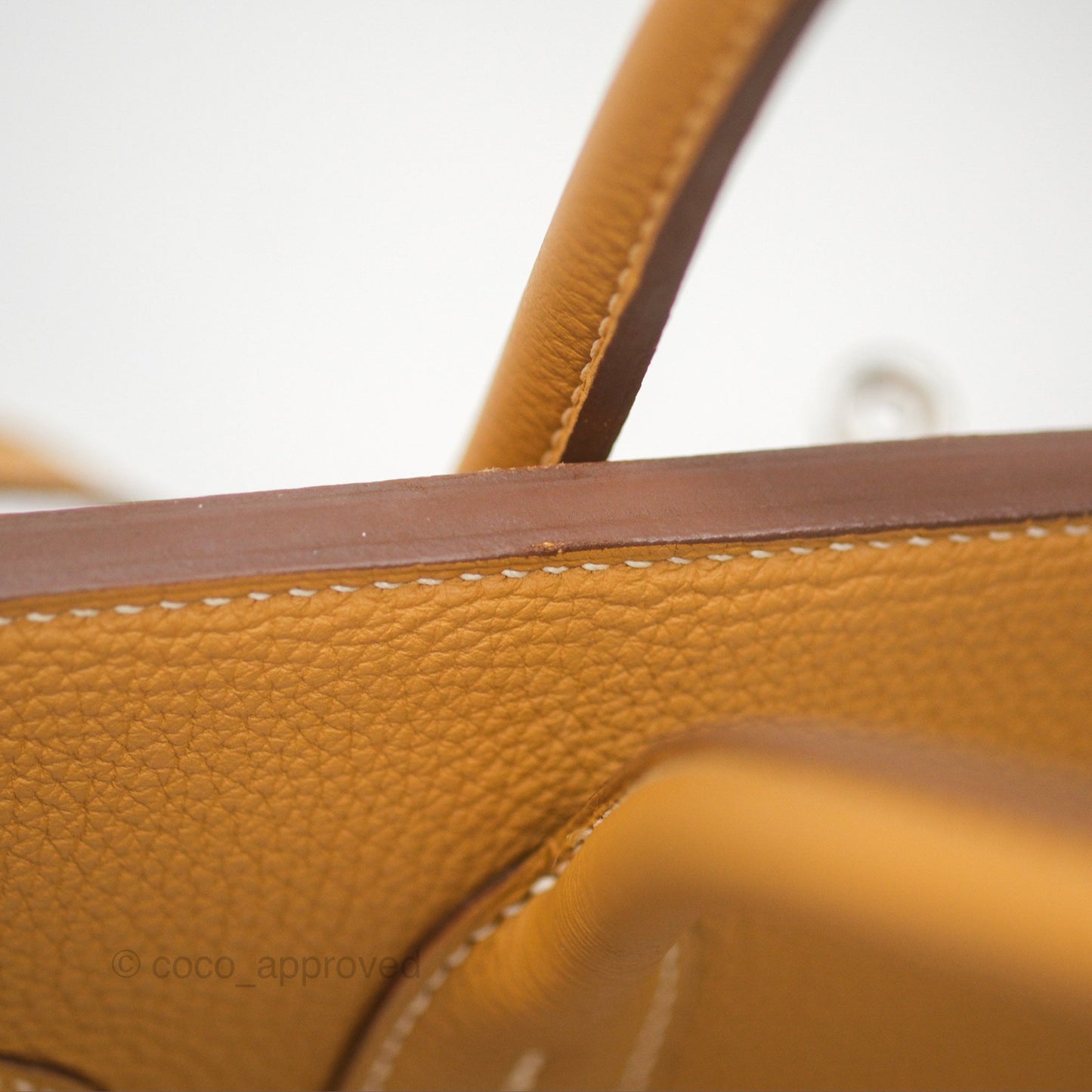 Hermès Birkin 30 Retourne Nature Sable 21 Togo Palladium Hardware
