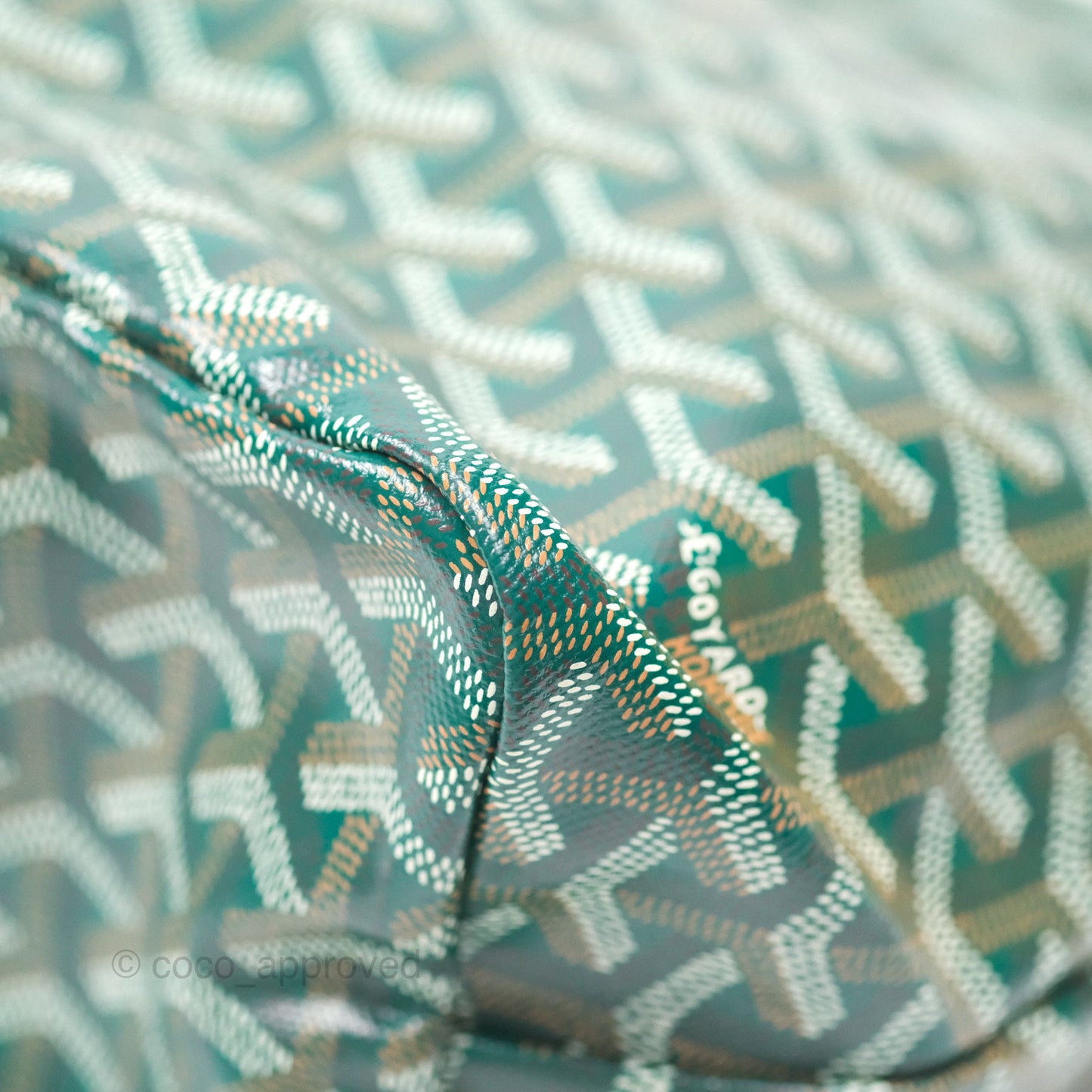 Goyard Bohème Hobo Bag Green Goyardine Canvas