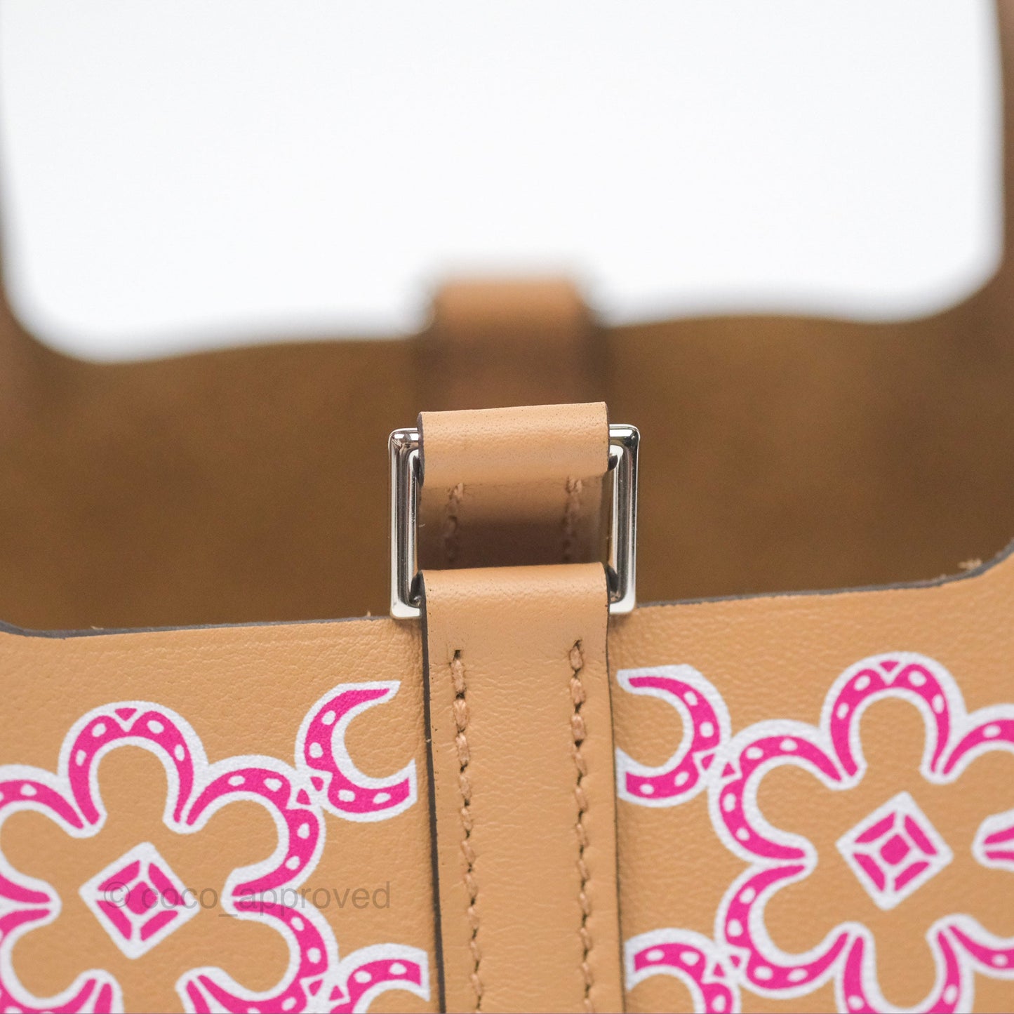 Hermes Micro Picotin 14 Lucky Daisy Chai 0M/Rose 5T Swift Palladium Hardware