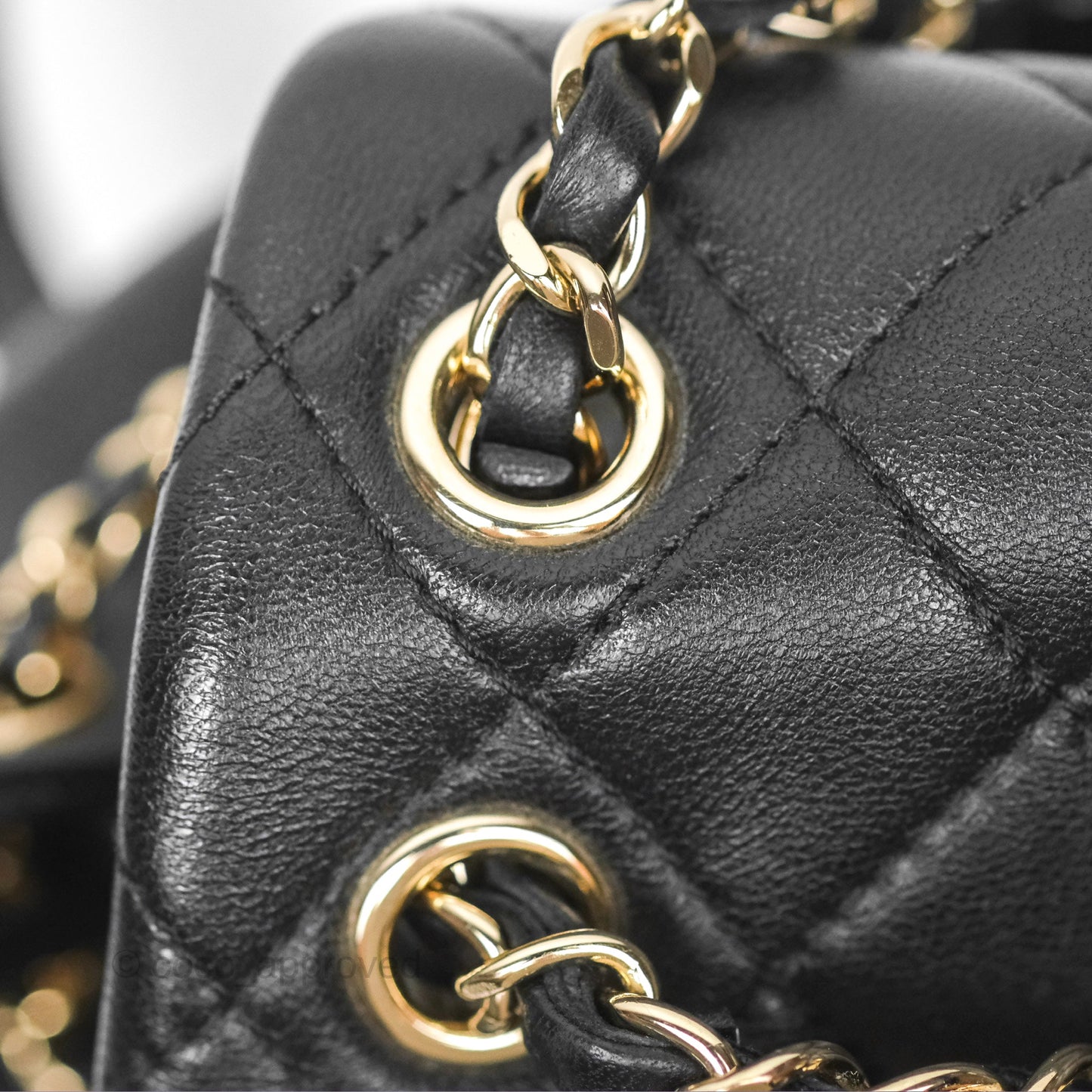 Chanel Quilted Small Duma Drawstring Backpack Black Lambskin