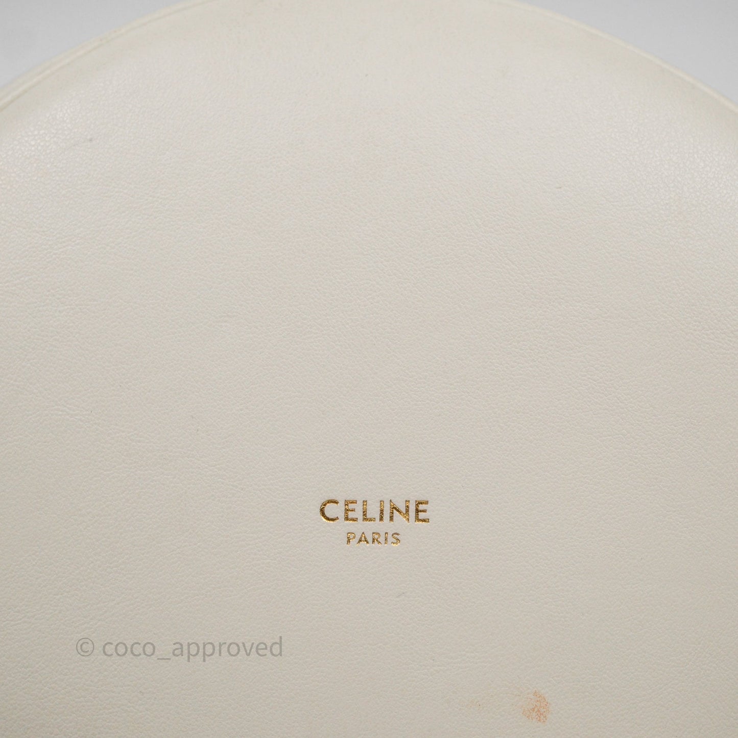 Celine Teen Bucket 16 Bag Ivory White Calfskin