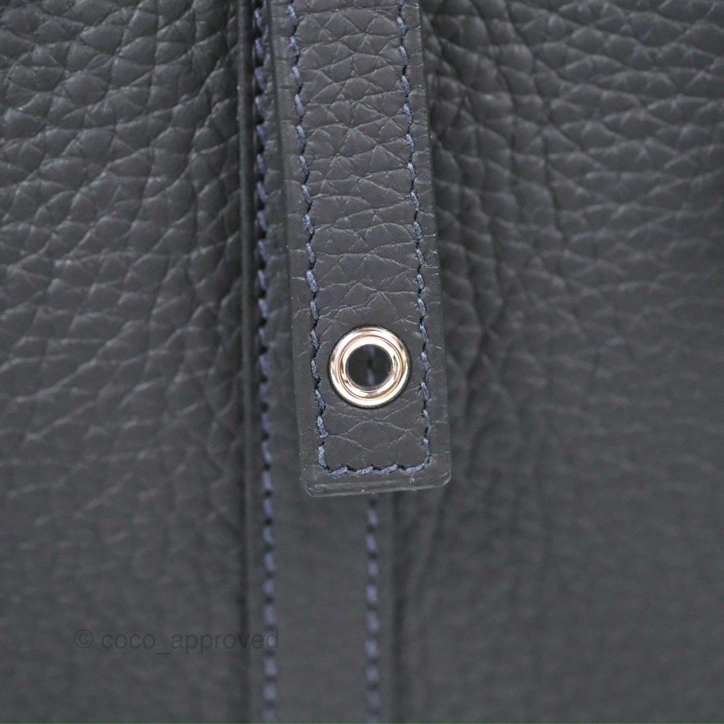 Hermès Picotin 18 Caban Clemence Palladium Hardware