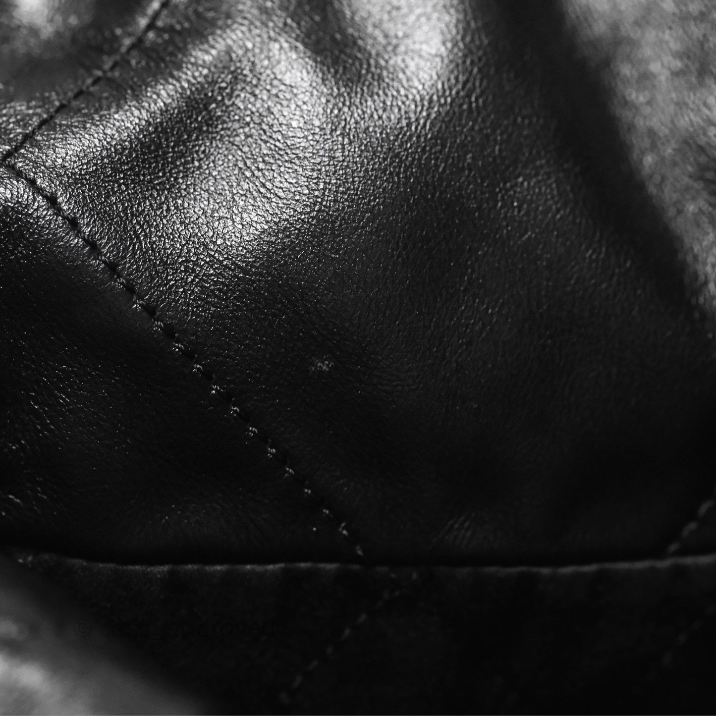 Chanel 22 Small Black Shiny Calfskin Aged Gold Hardware