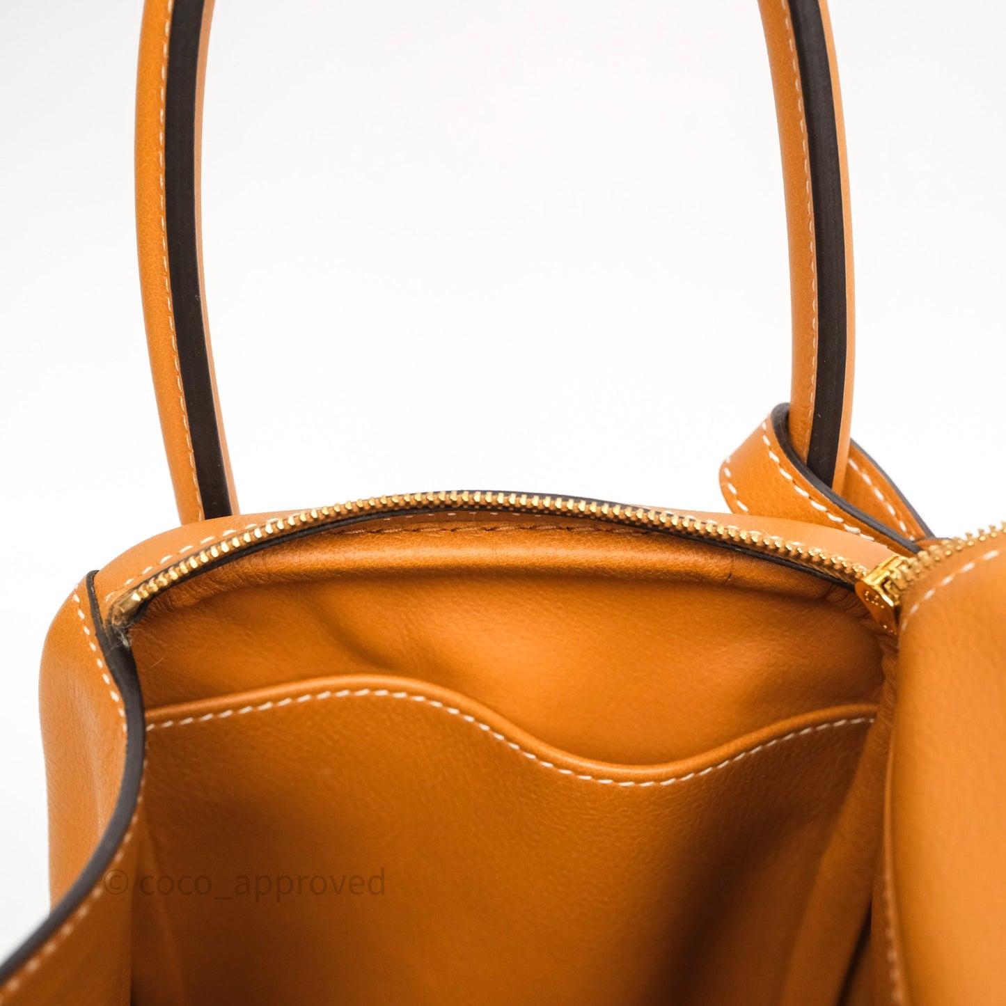 Hermès Lindy 26 Toffee 1H Taurillon Clemence Gold Hardware