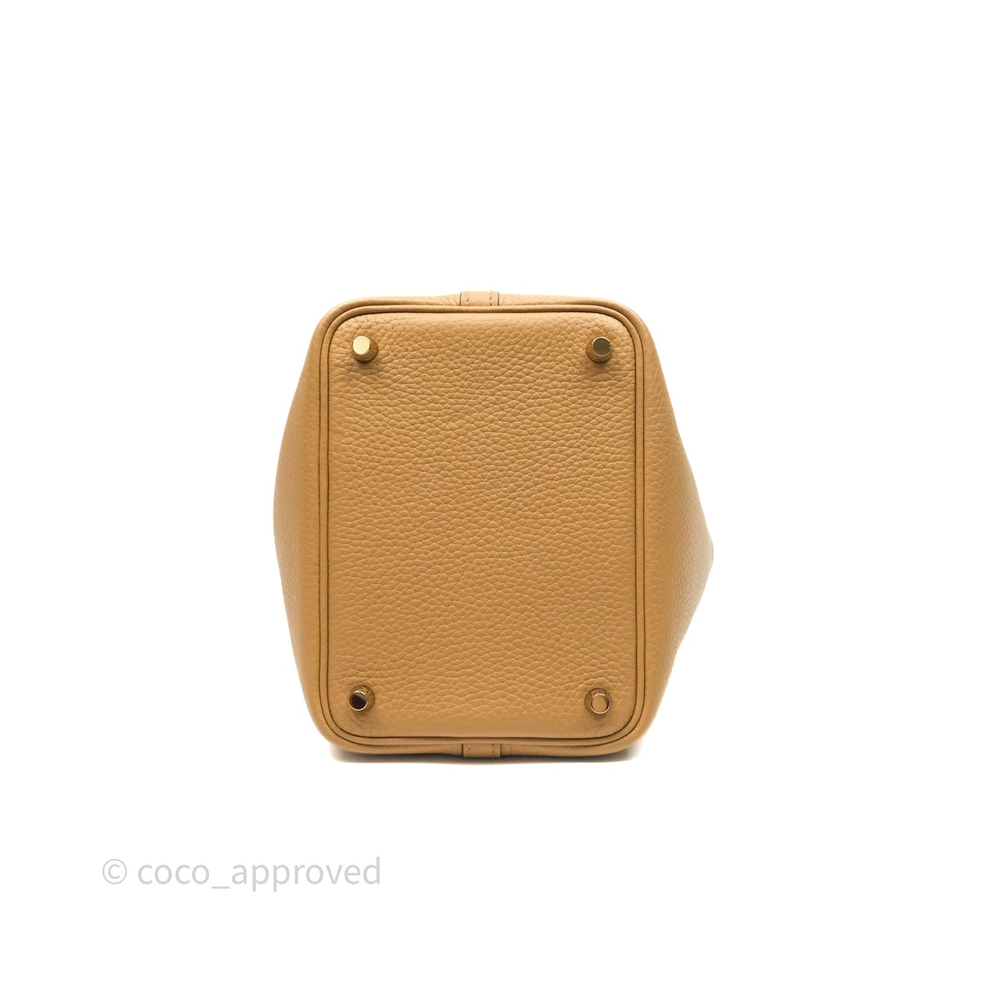 Hermès Picotin Lock 18 Biscuit 48 Clemence Gold Hardware