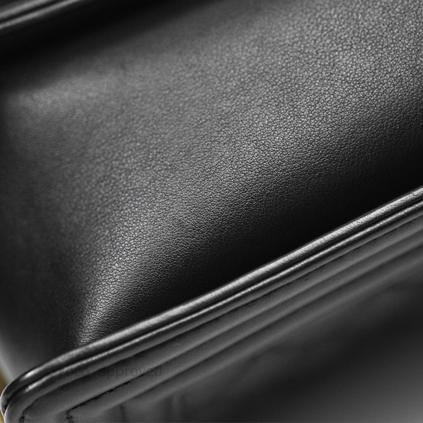 Chanel Small Boy Black Lambskin Aged Gold Hardware
