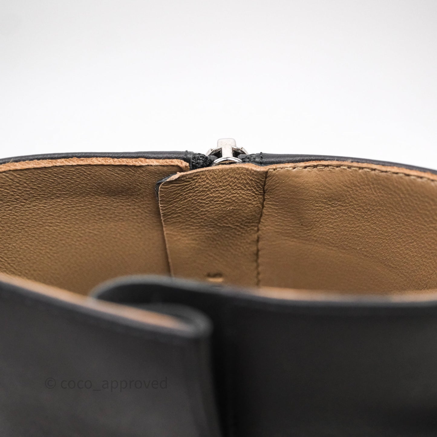 Hermes Saint Germain Ankle Boot Noir Size 39