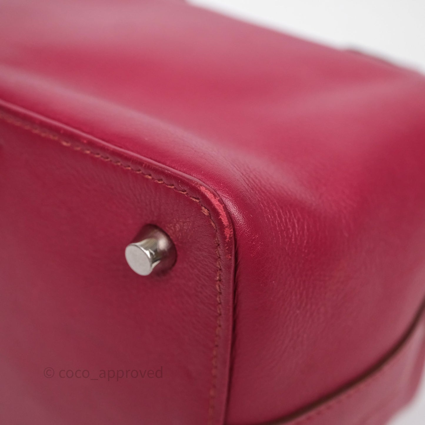 Hermès ToolBox 20 Rubis B5 Swift Palladium Hardware